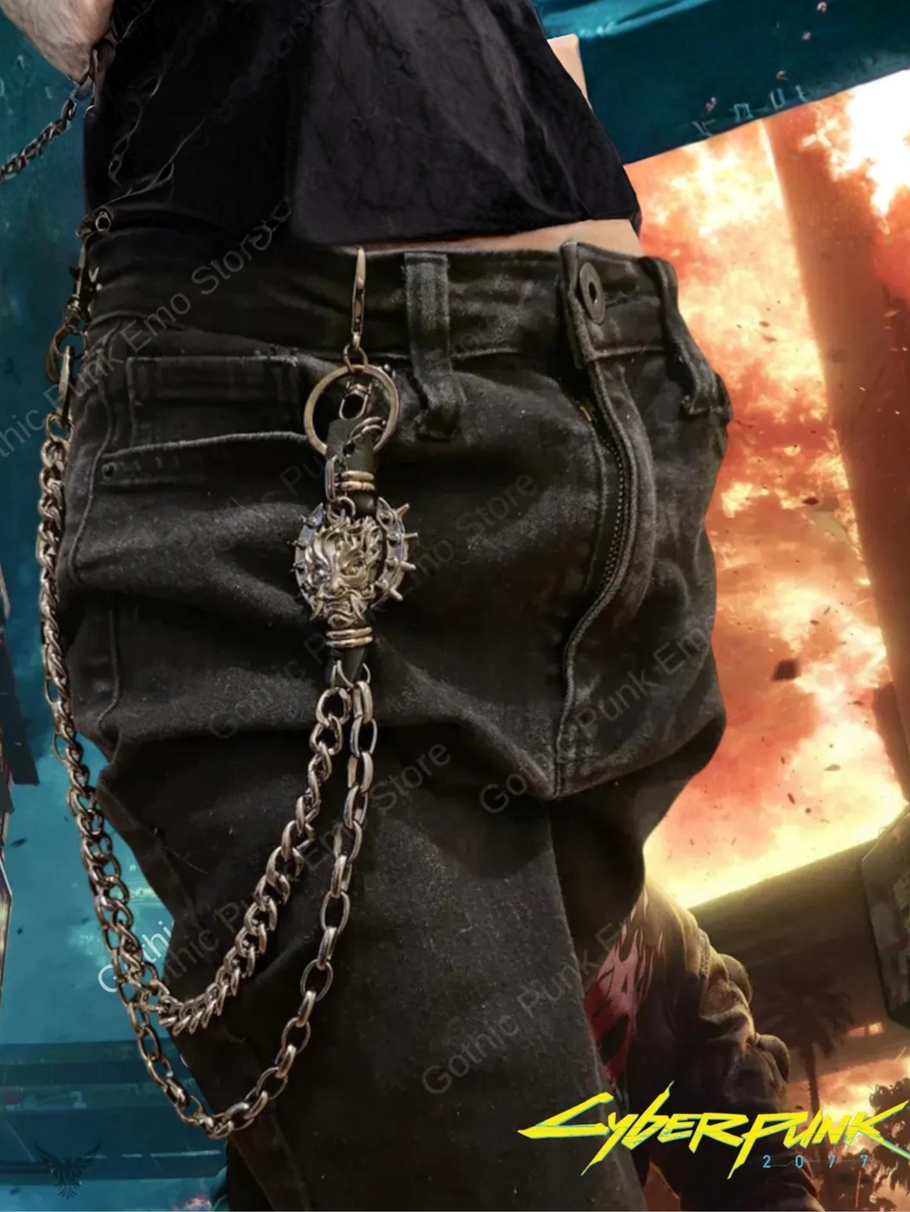 Cyberpunk 2077 Pants Chain