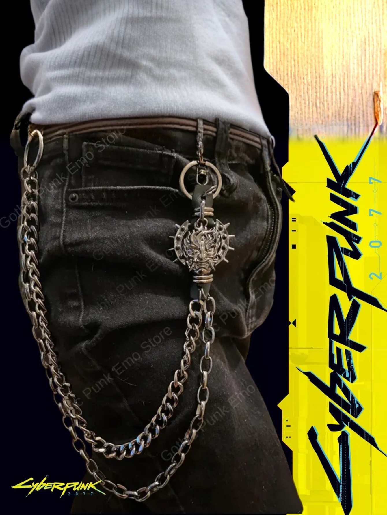 Cyberpunk 2077 Samurai Necklace Choker