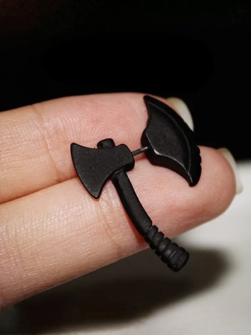 Axe Gothic Earrings