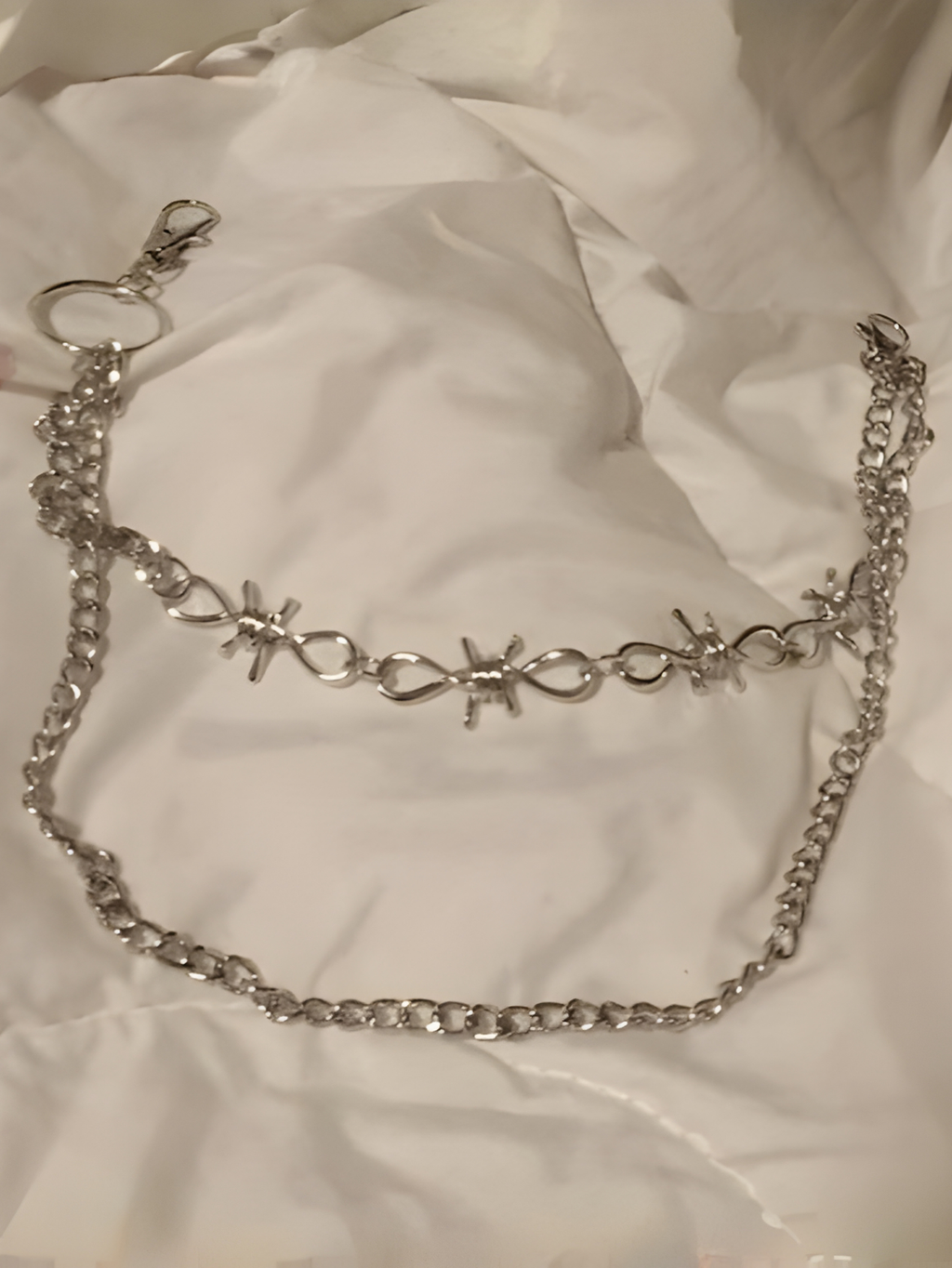 Barbed Wire Wallet Chain