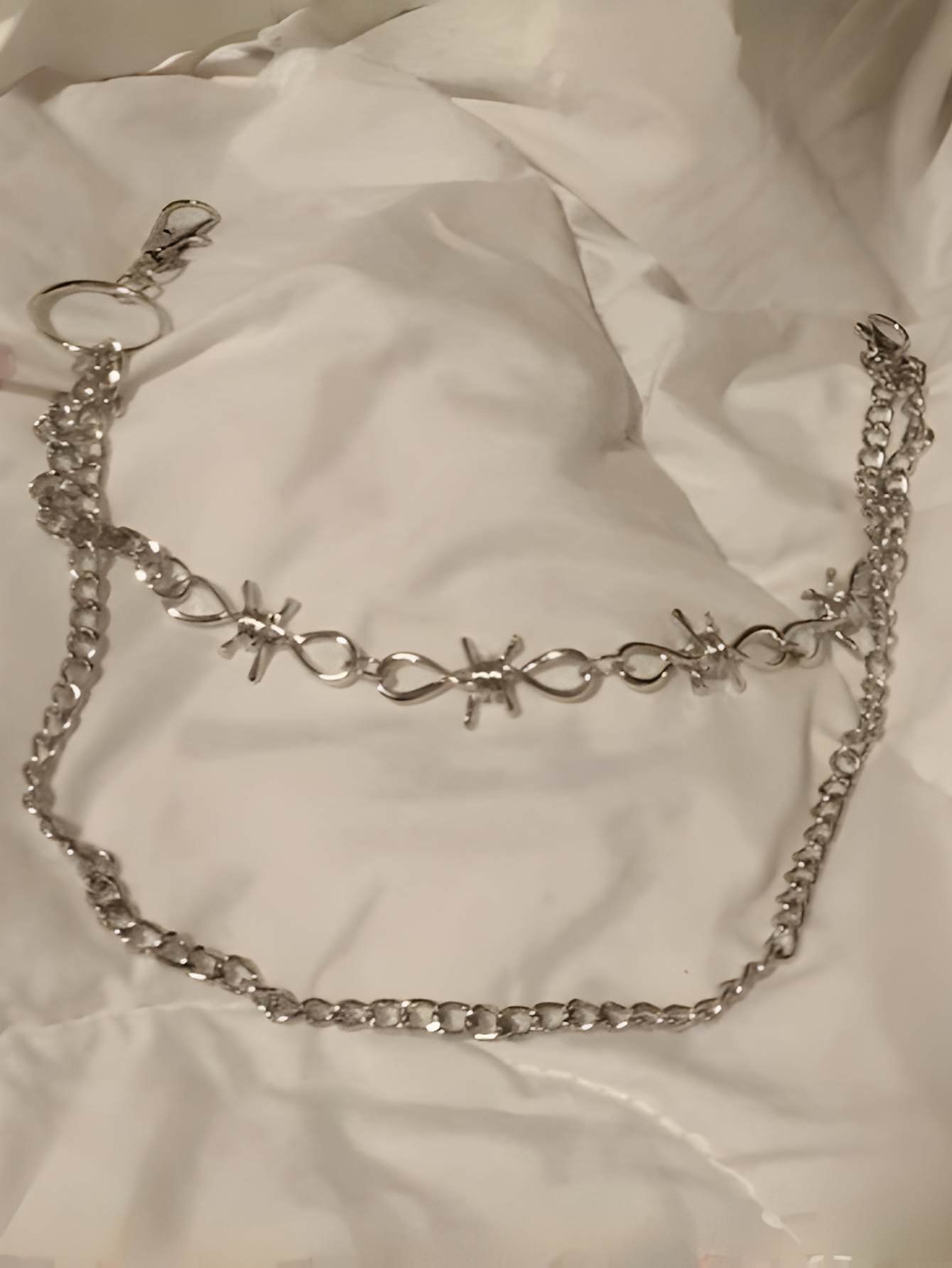 Barbed Wire Wallet Chain