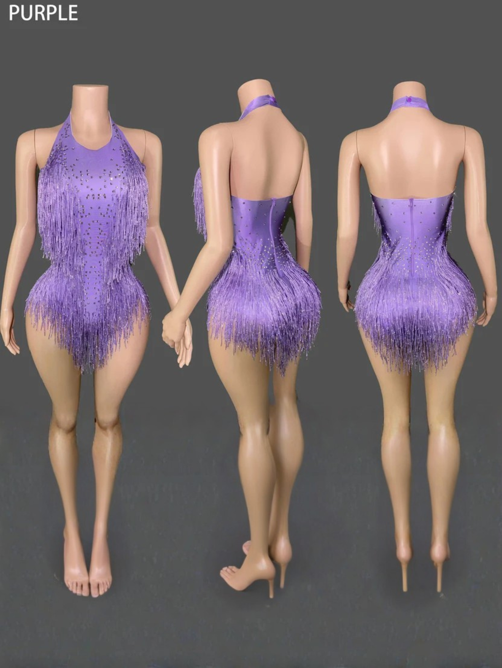 Tina Turner Fringe Dance Costume
