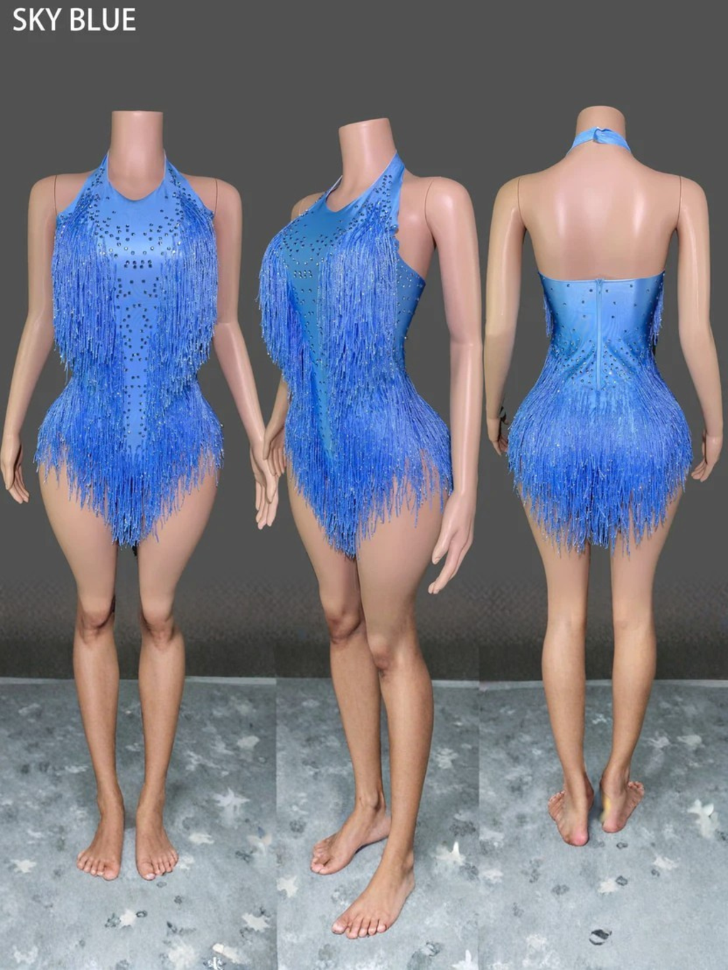 Tina Turner Fringe Dance Costume
