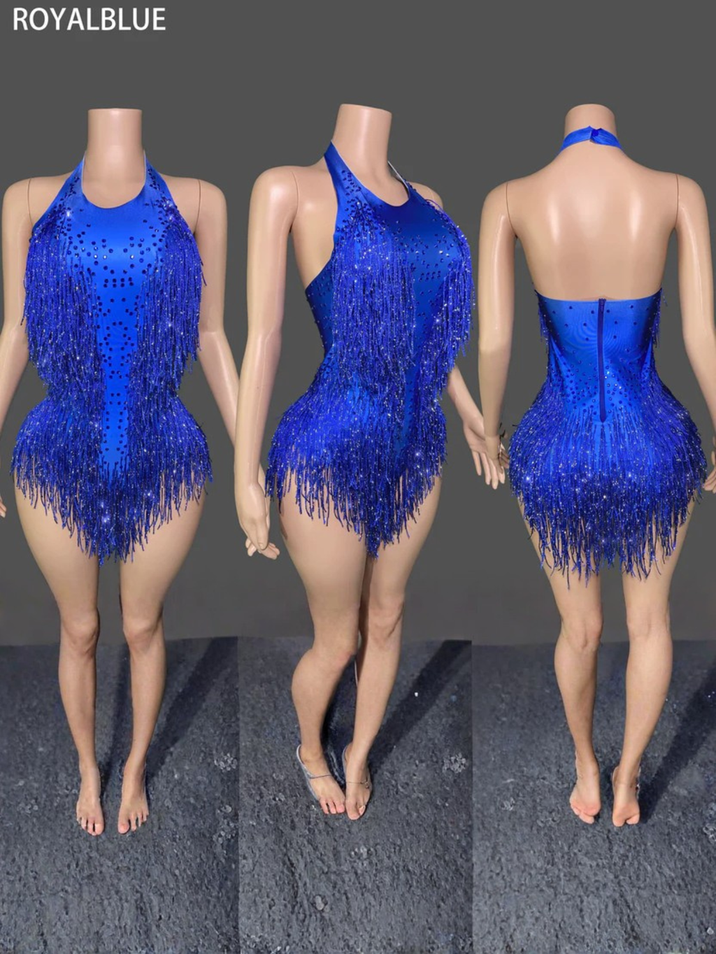 Tina Turner Fringe Dance Costume