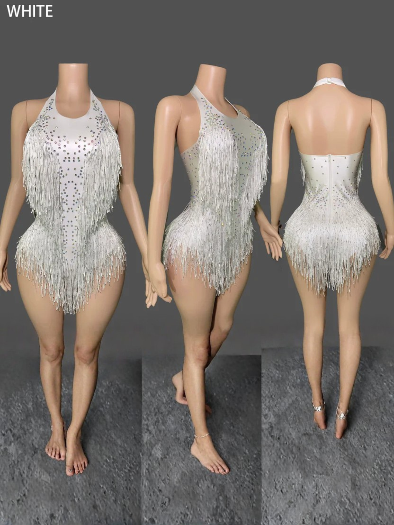 Tina Turner Fringe Dance Costume