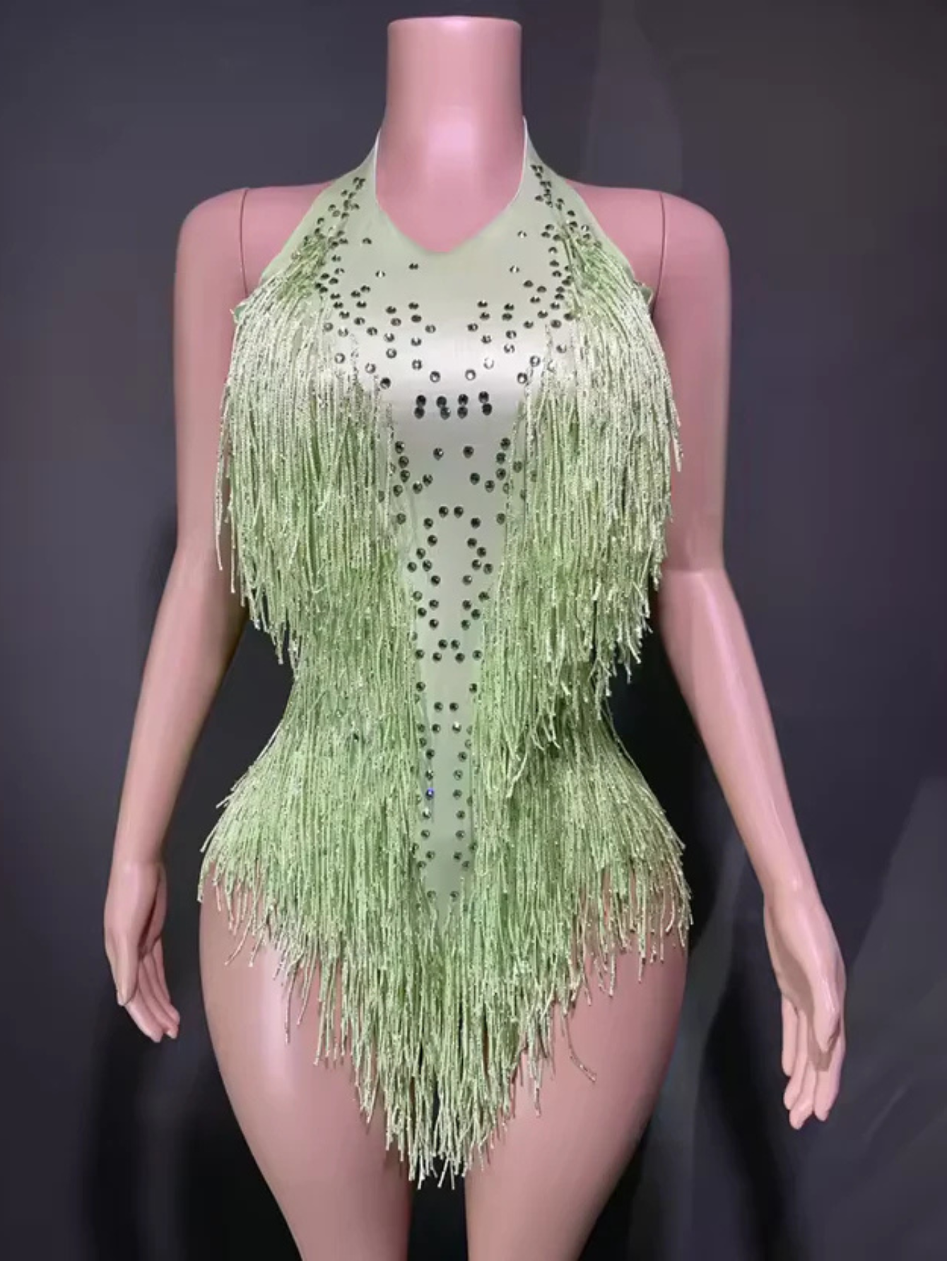 Tina Turner Fringe Dance Costume