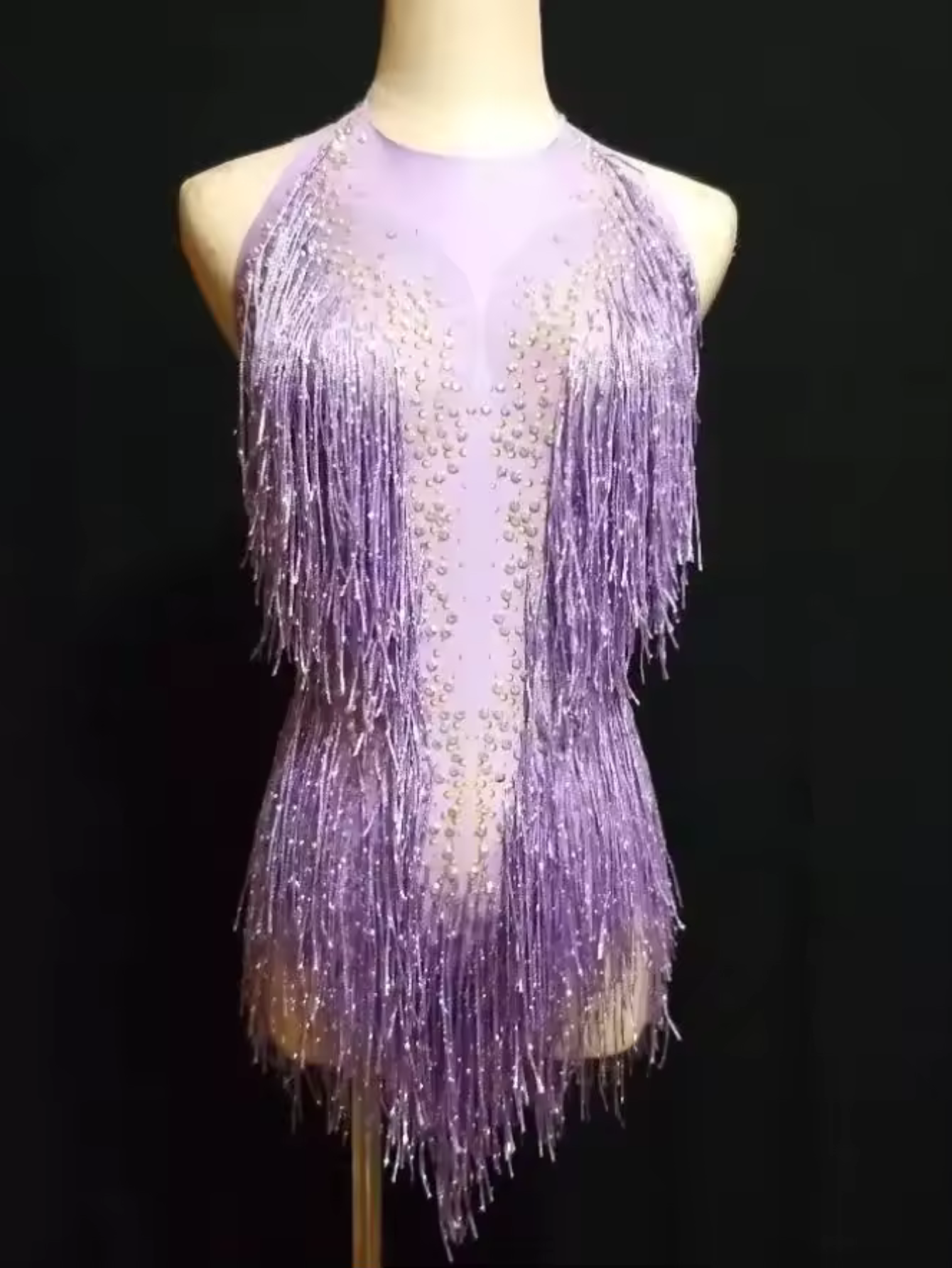 Tina Turner Fringe Dance Costume