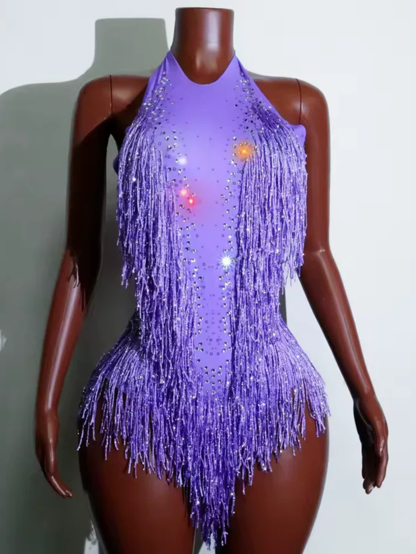 Tina Turner Fringe Dance Costume