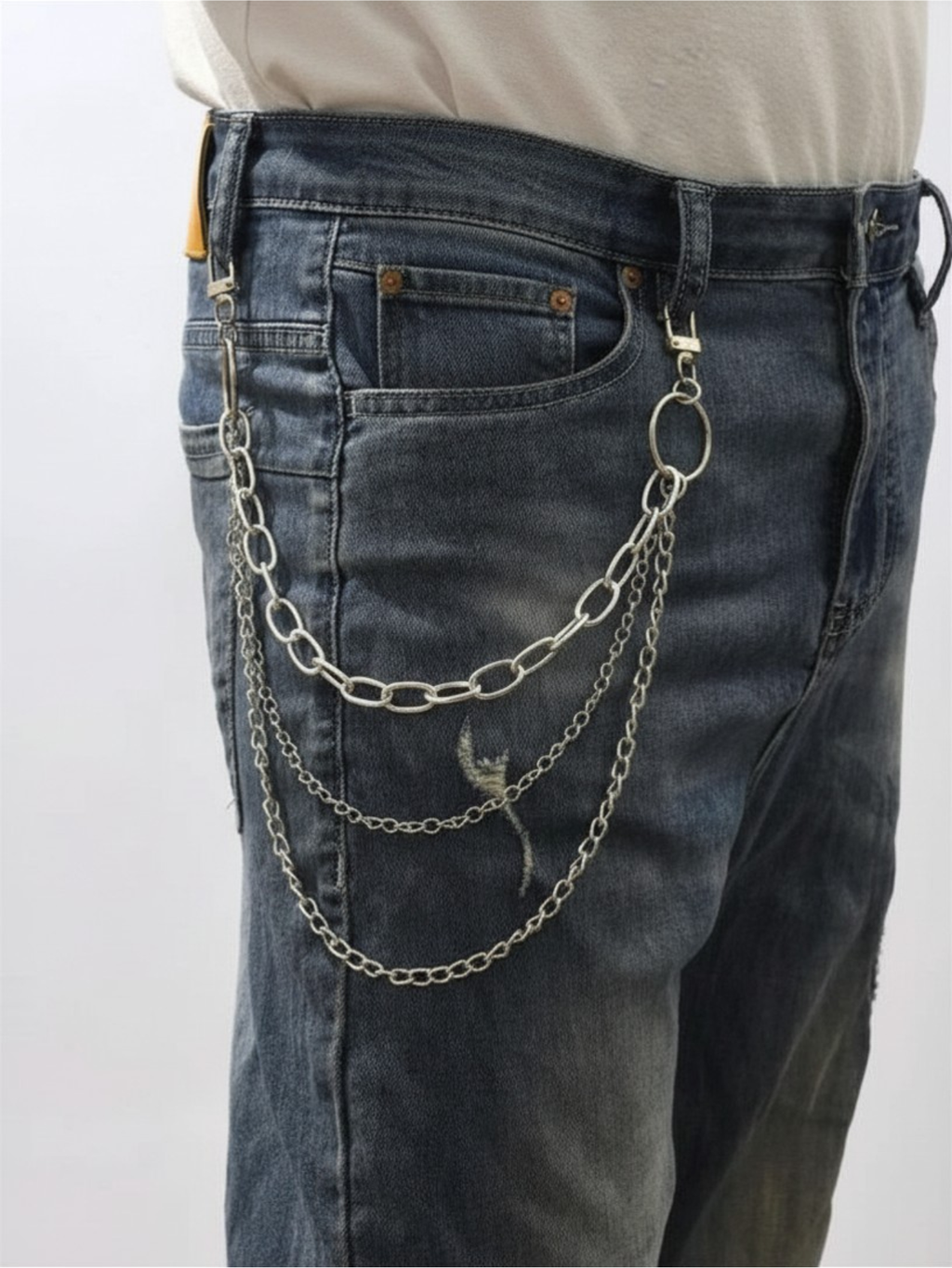 3-Layered Pants Hip Chain