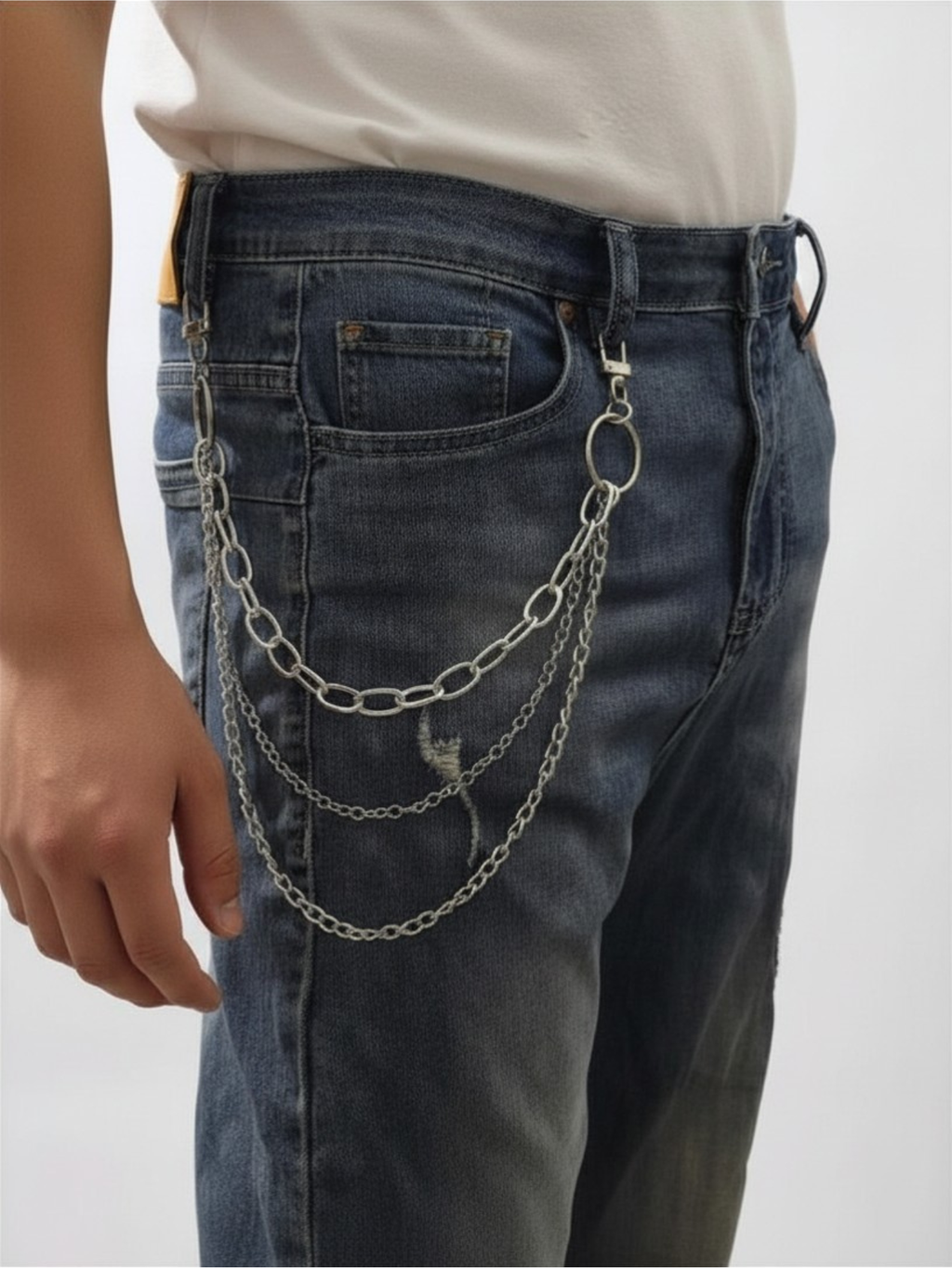 3-Layered Pants Hip Chain