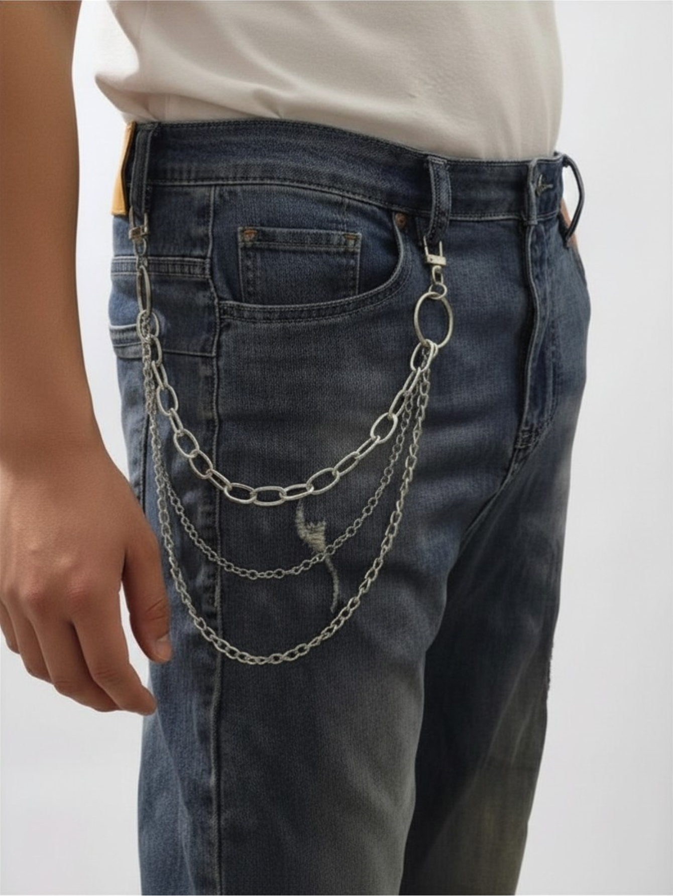3-Layered Pants Hip Chain