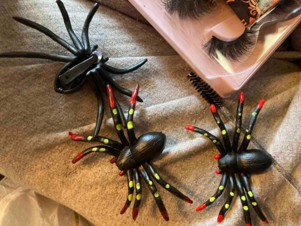Spider Hair Clips 3PC