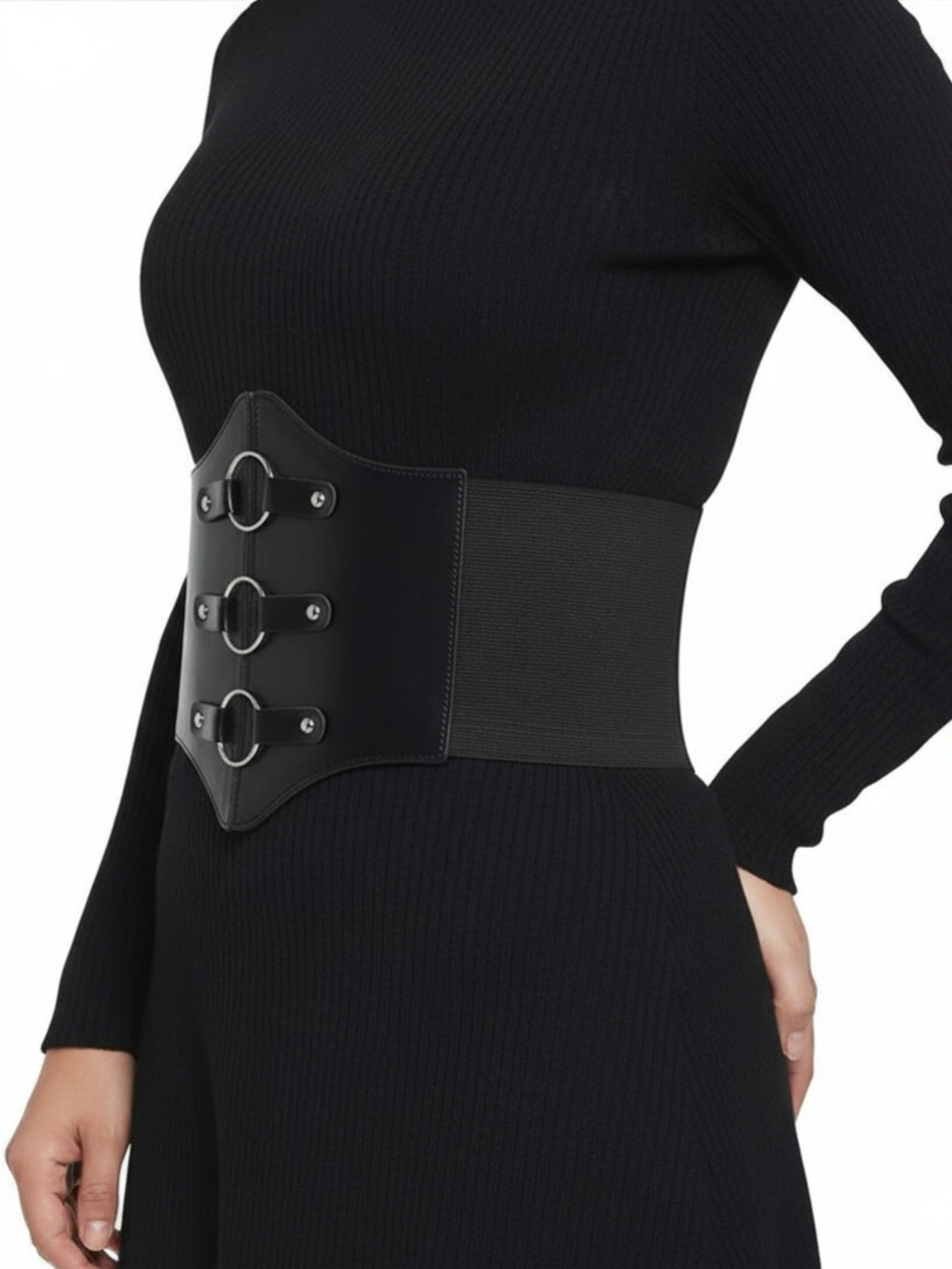 O Ring Corset Harness Belt
