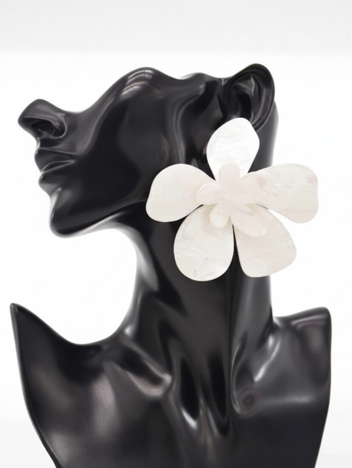 Flower Ceramic Earrings