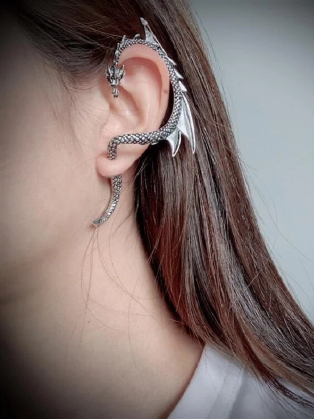 Dragon Earring Punk Y2K