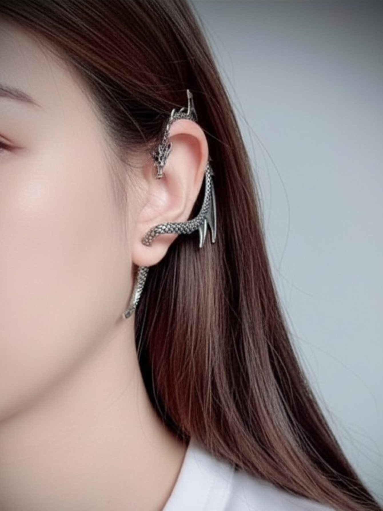 Dragon Earring Punk Y2K
