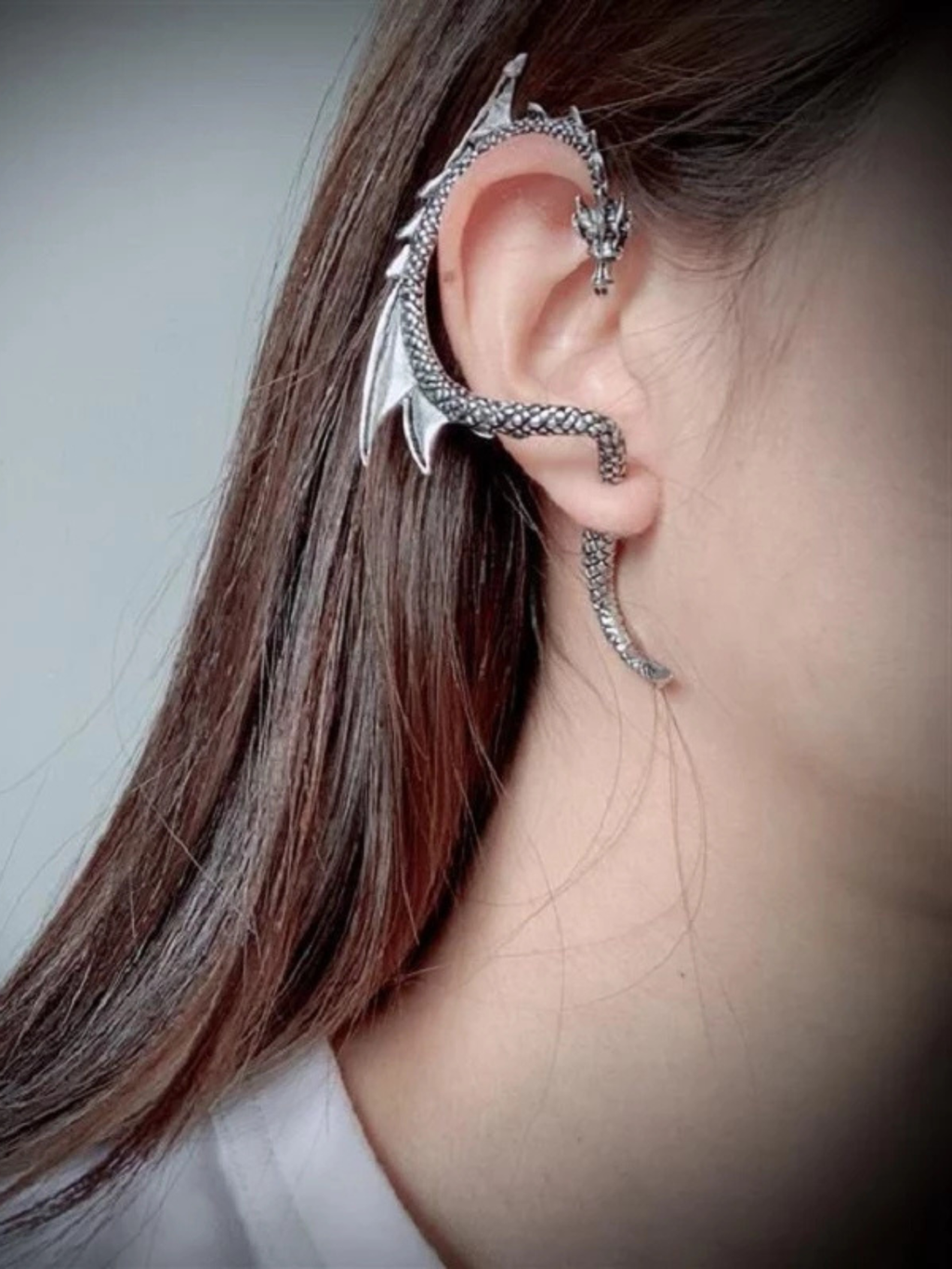 Dragon Earring Punk Y2K