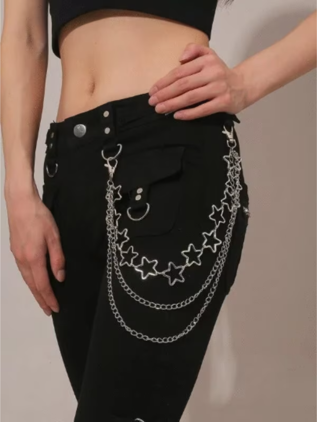 Star Astrology Pants Chain