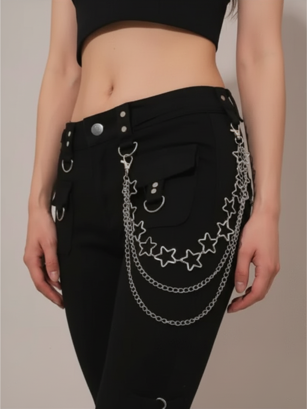 Star Astrology Pants Chain