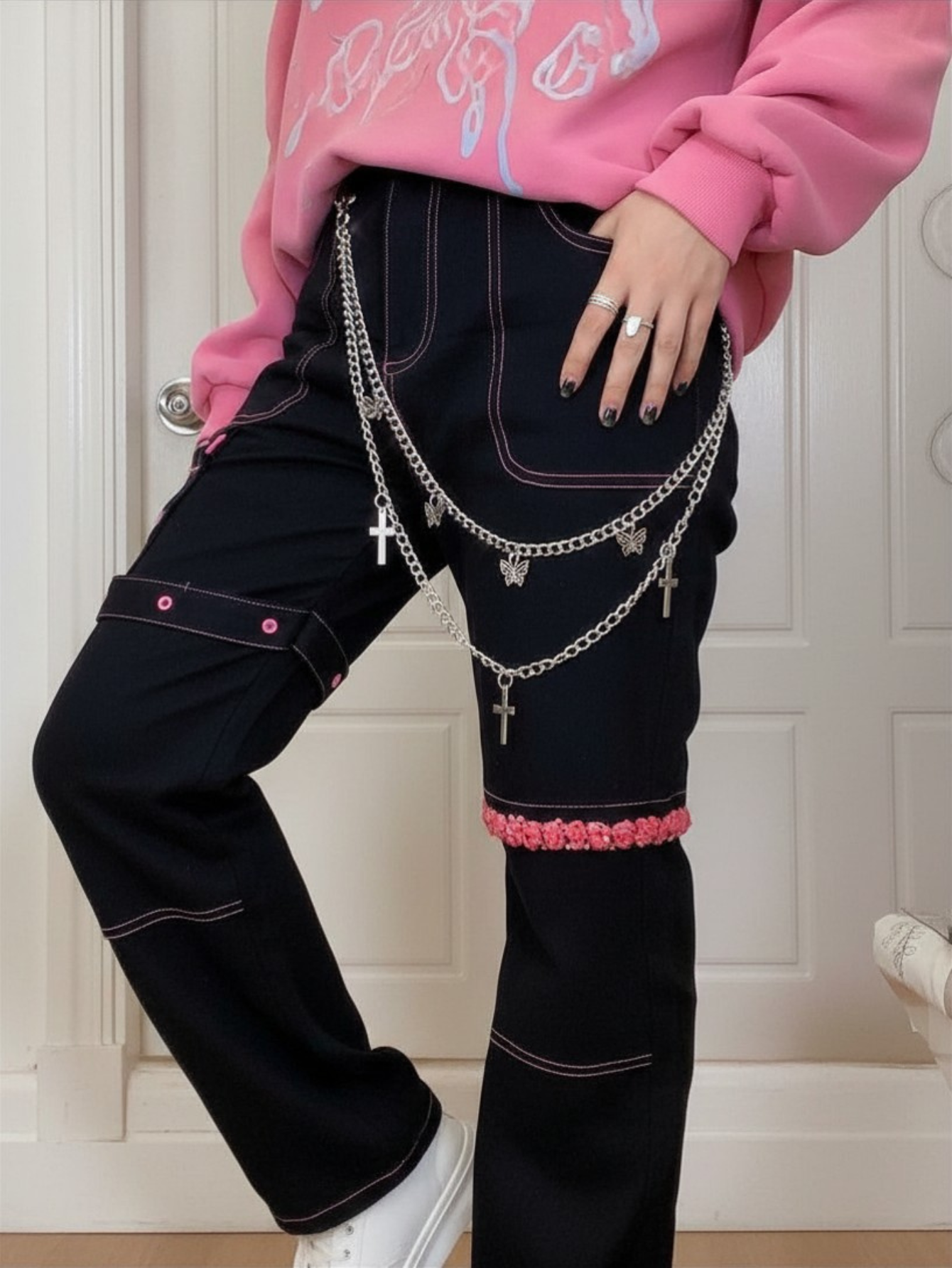 Butterfly Pants Bag Chain