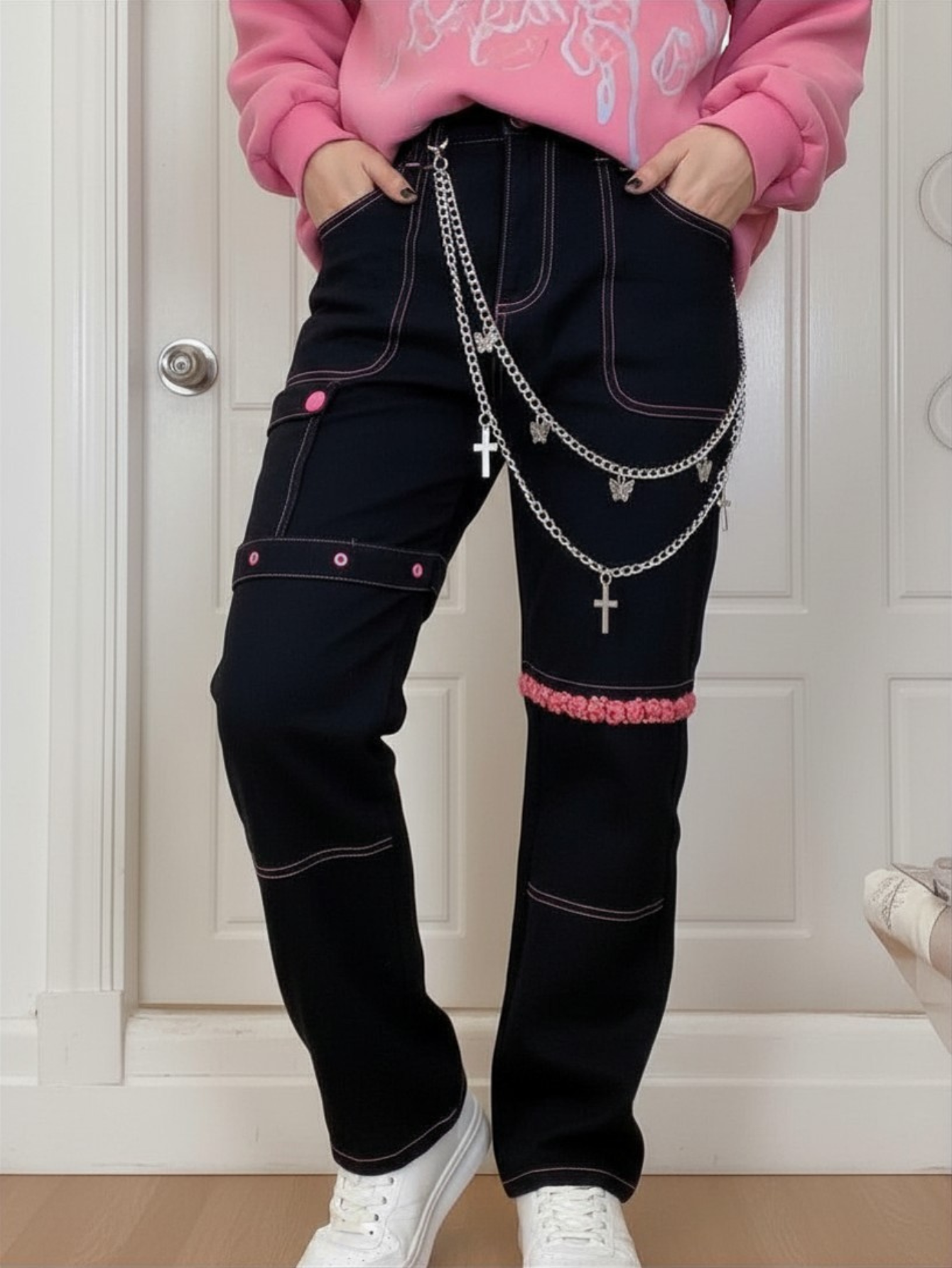 Butterfly Pants Bag Chain