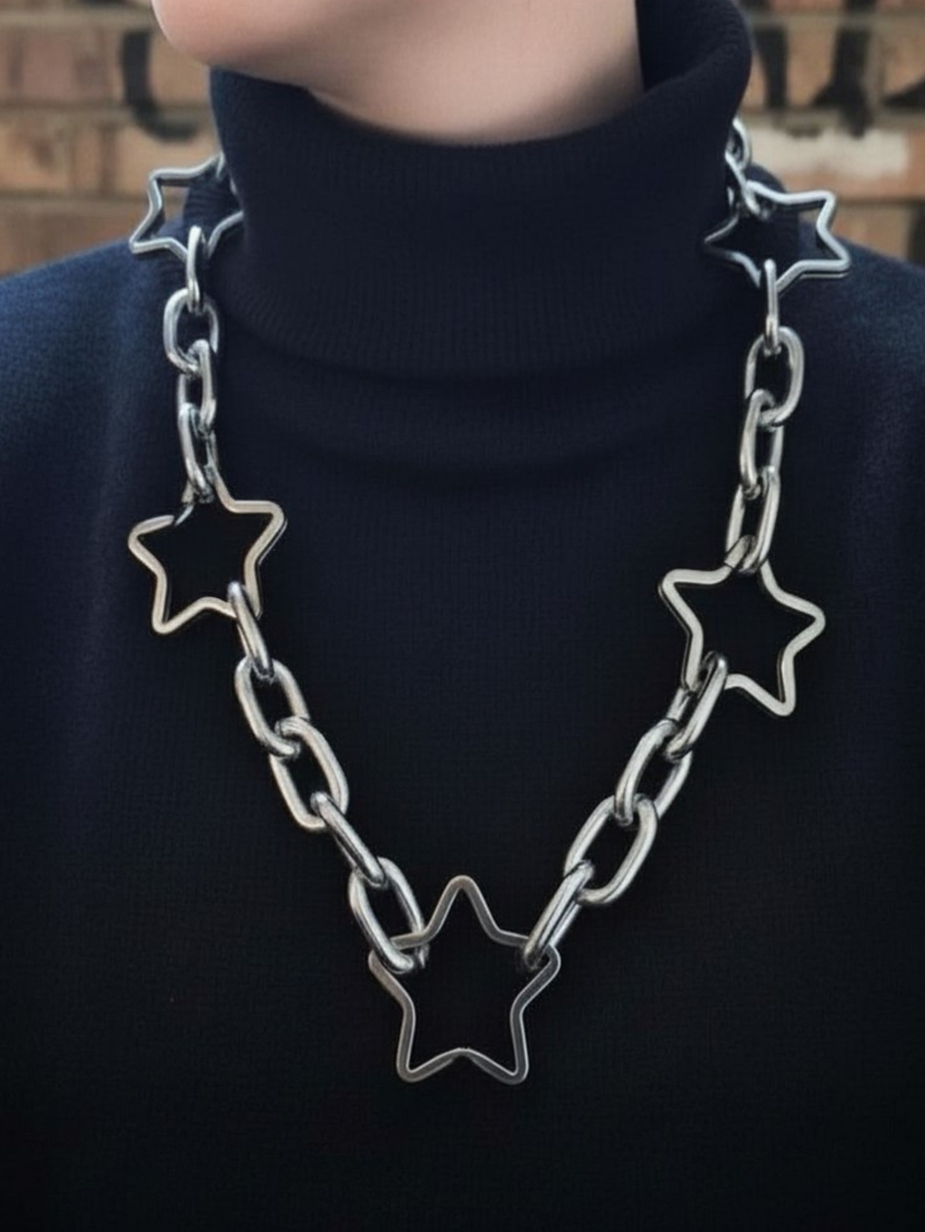 Star Chain Emo Necklace