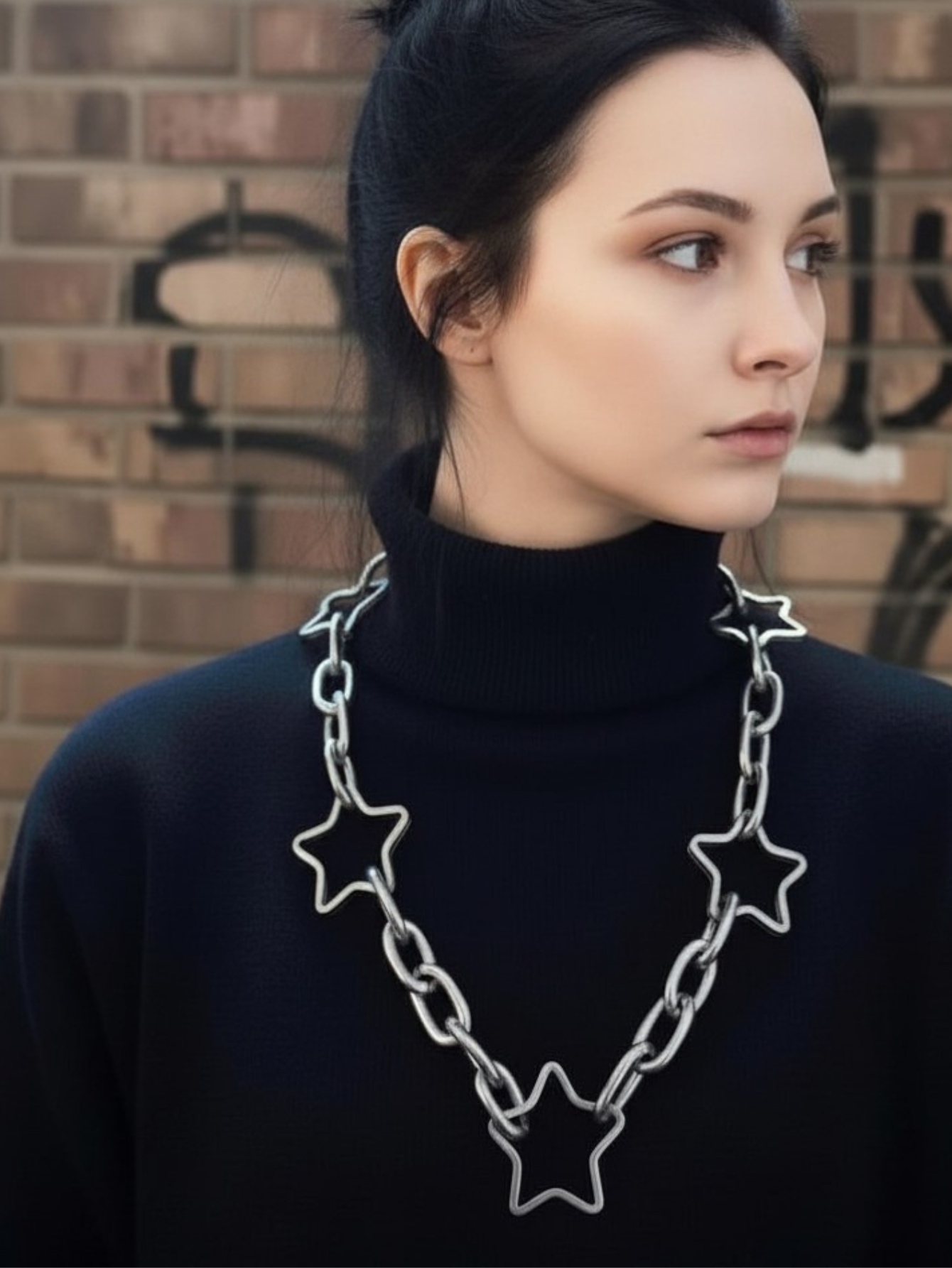 Star Chain Emo Necklace