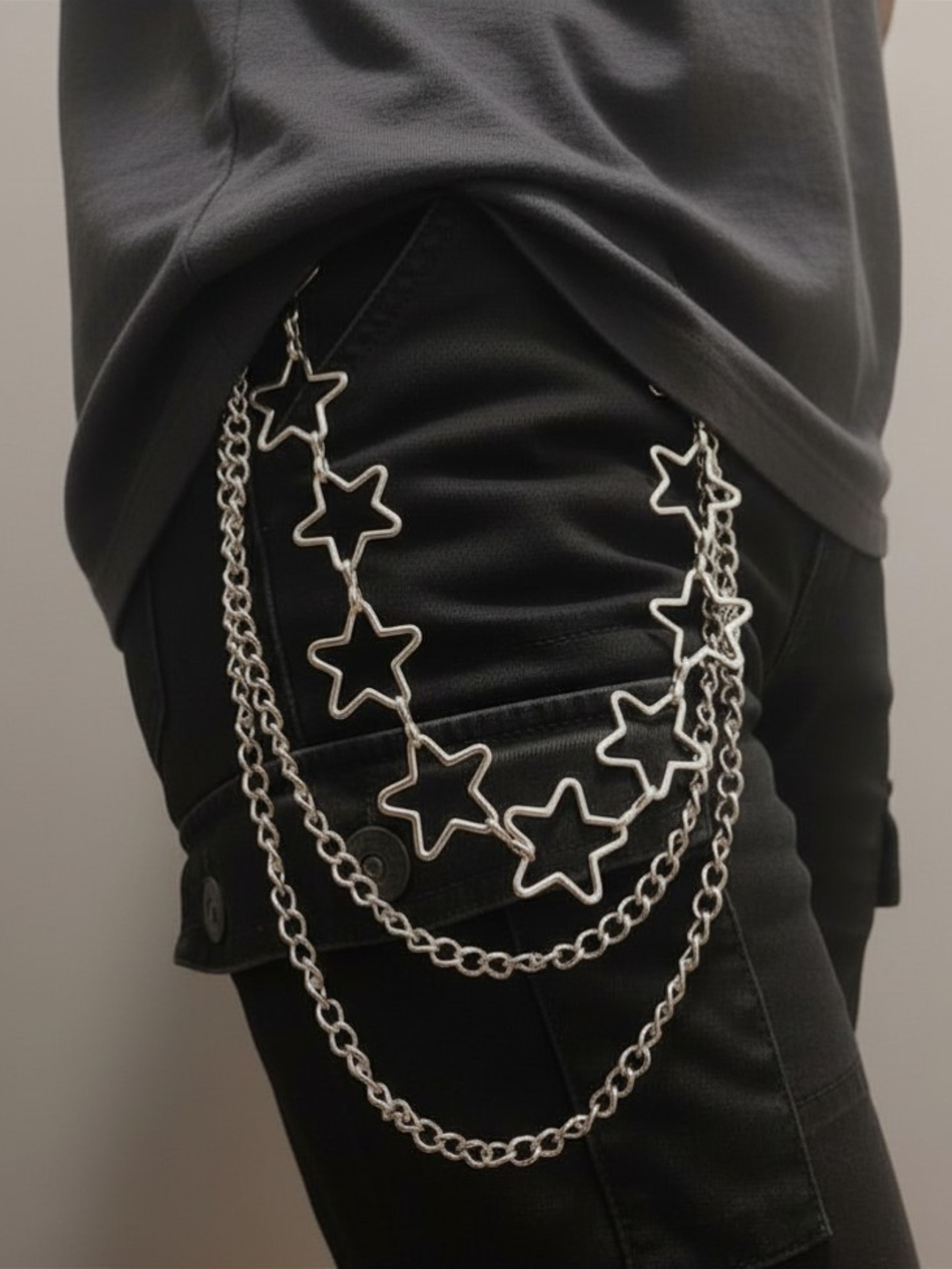 Star Astrology Pants Chain