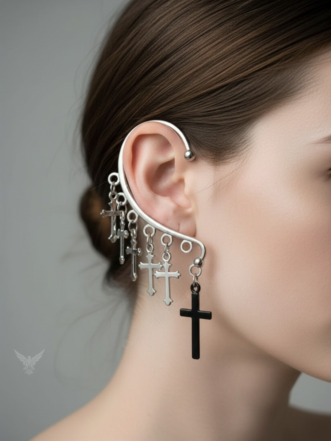 1PC Cross Ear Cuff