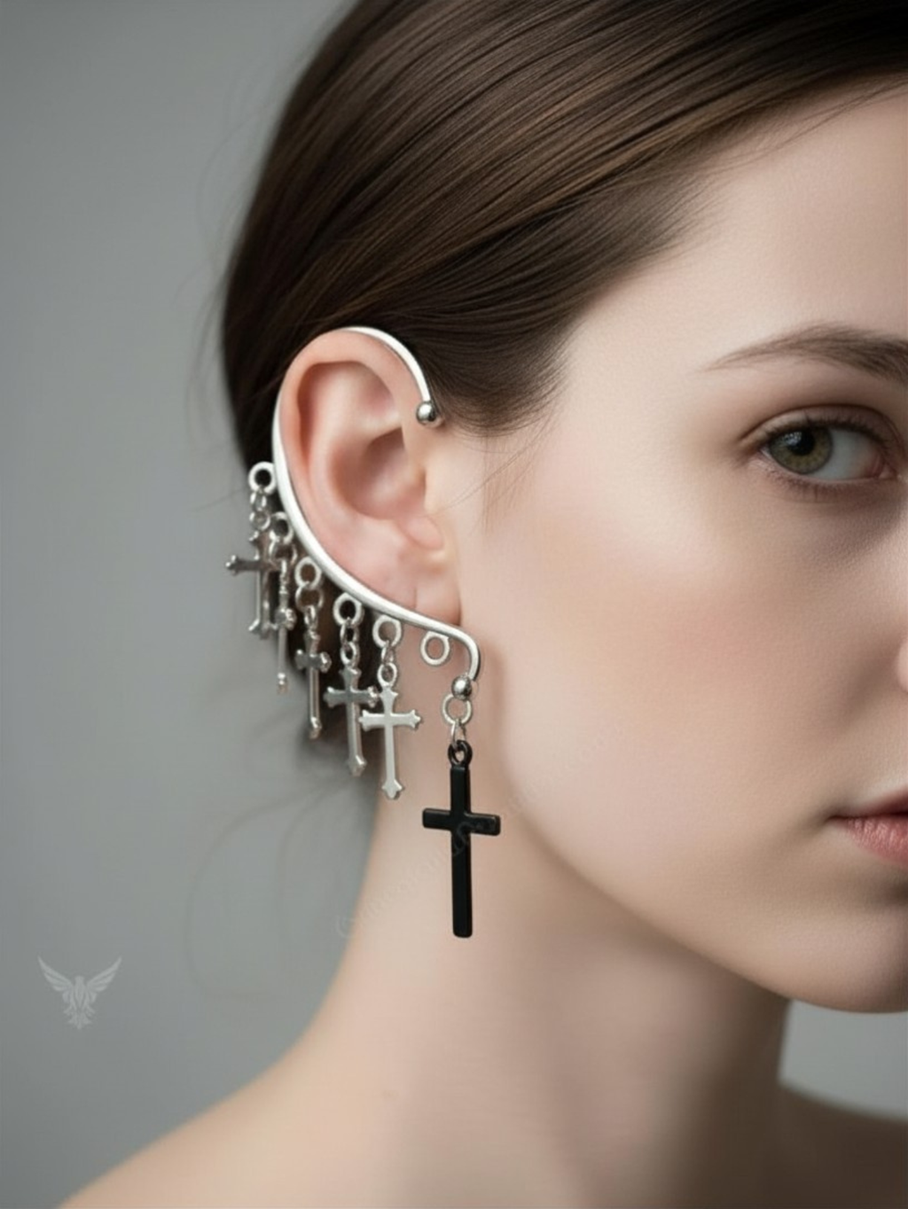1PC Cross Ear Cuff