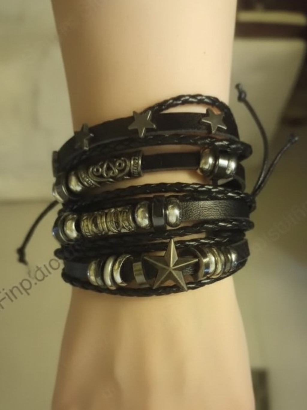 Star Astrology Emo Bracelet