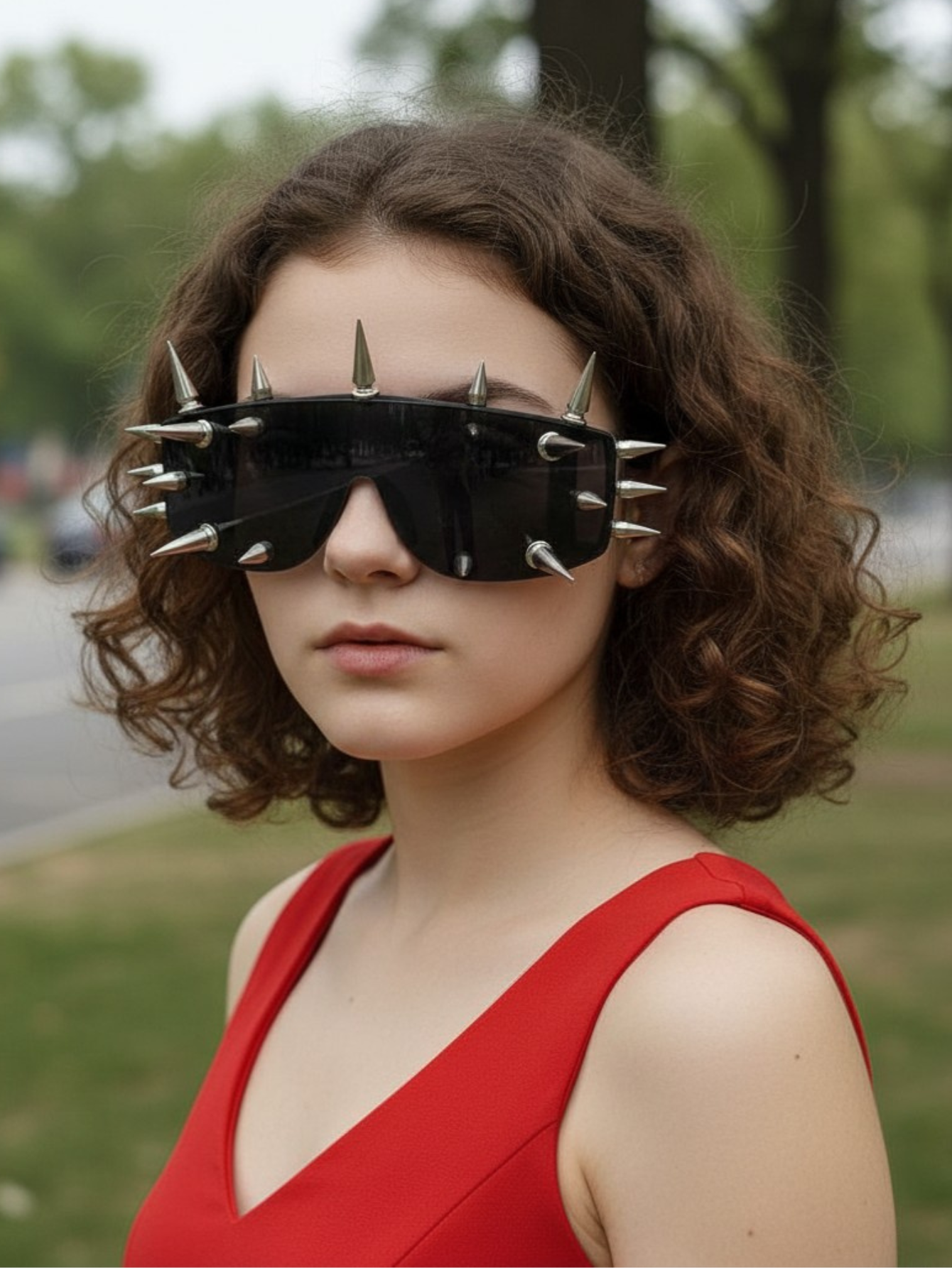 Spiked Punk Rock Sunglasses