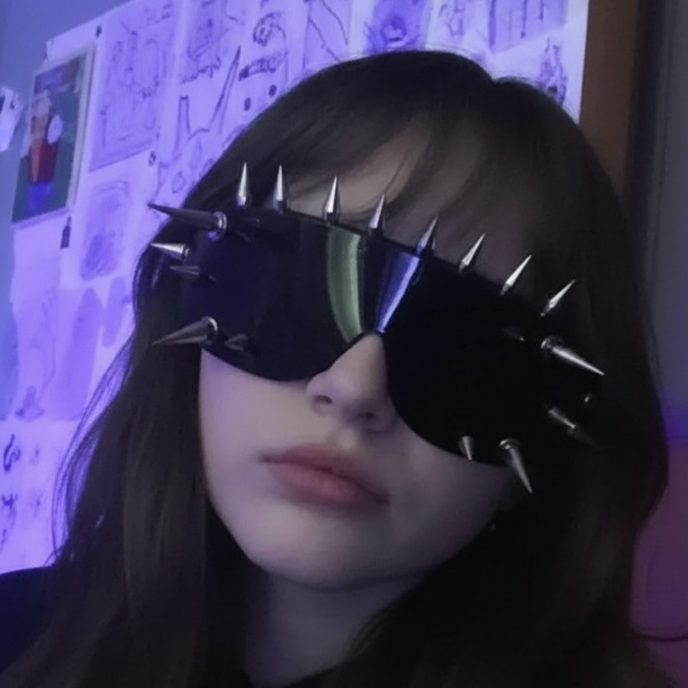Spiked Punk Rock Sunglasses