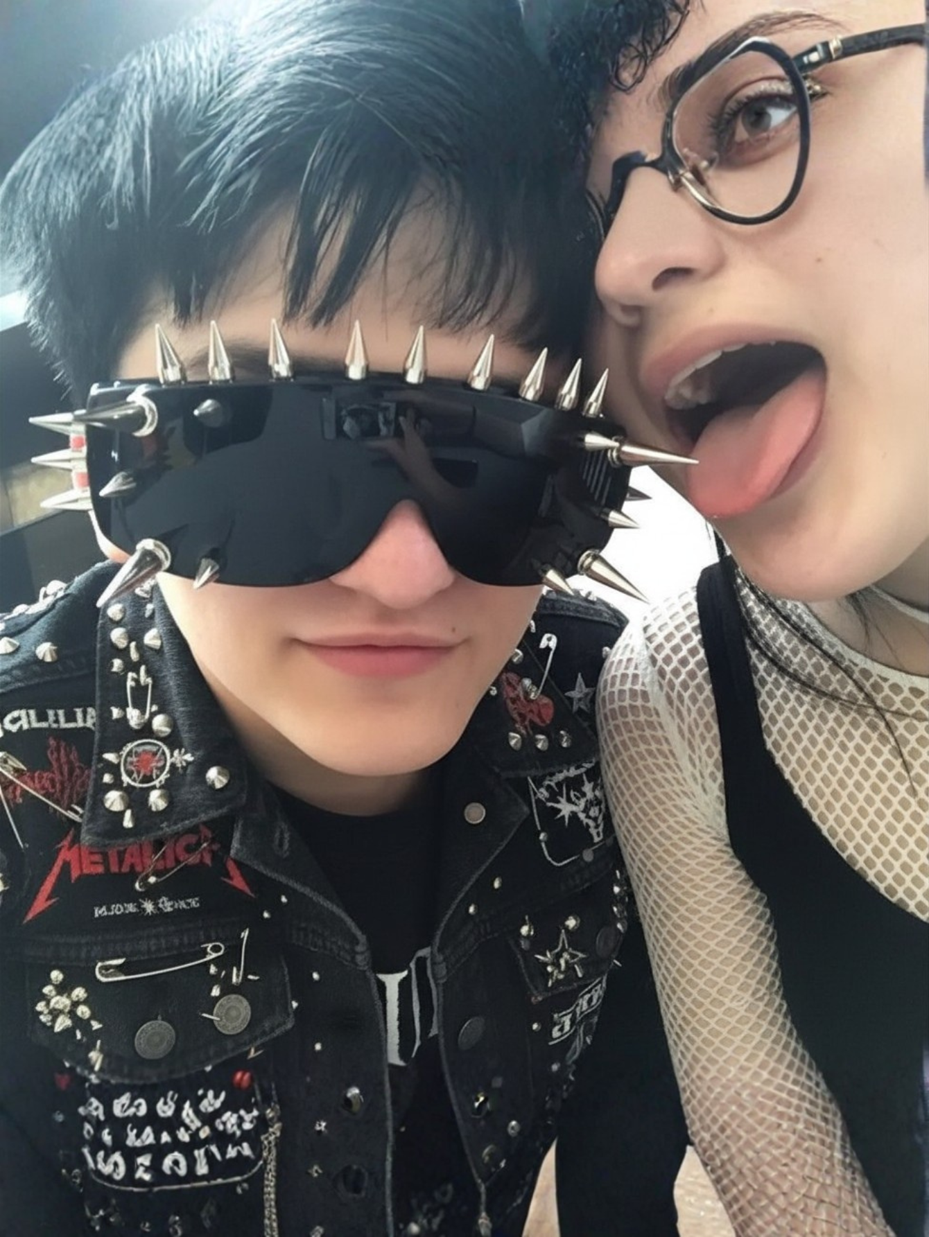 Spiked Punk Rock Sunglasses