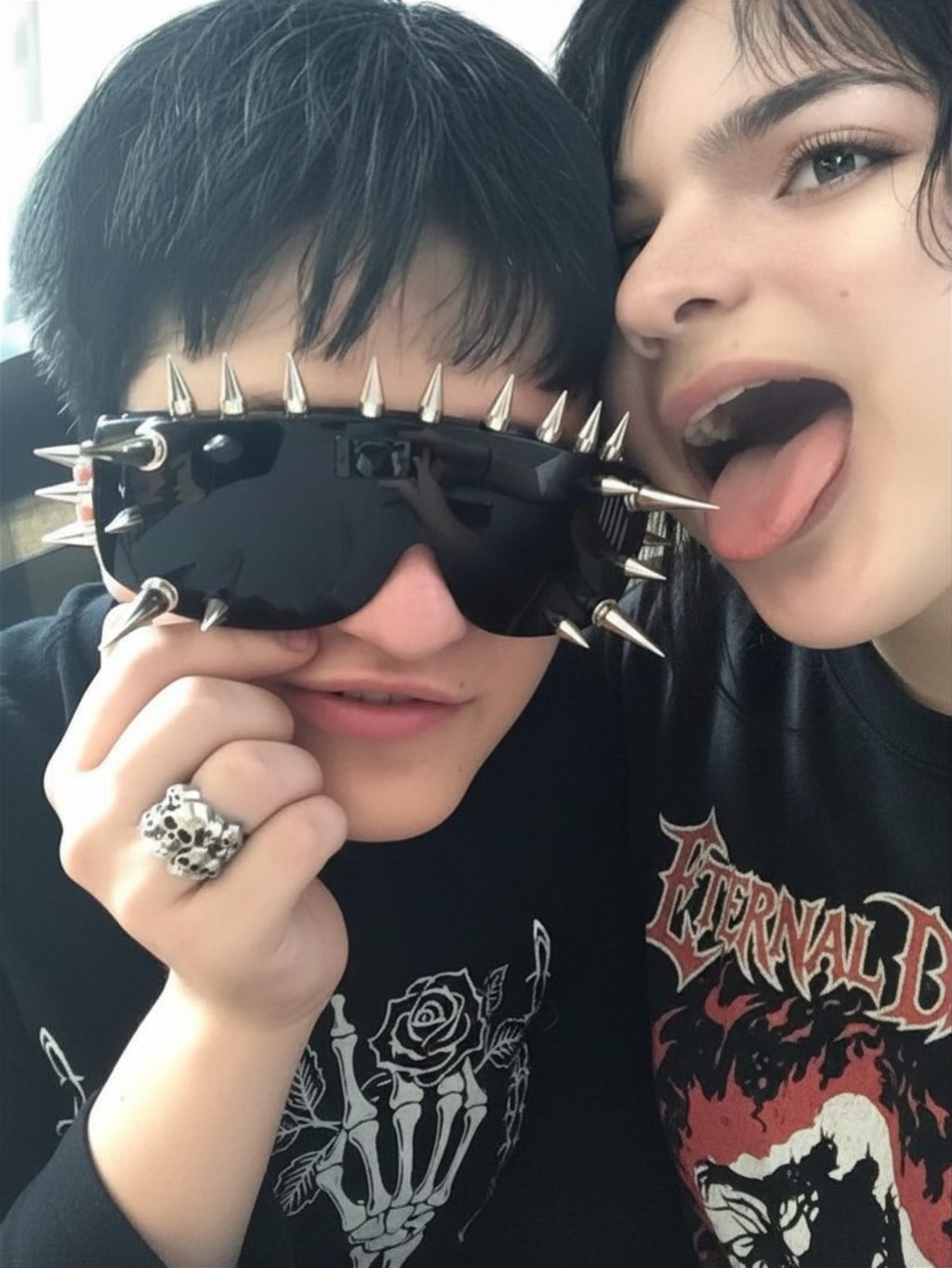 Spiked Punk Rock Sunglasses