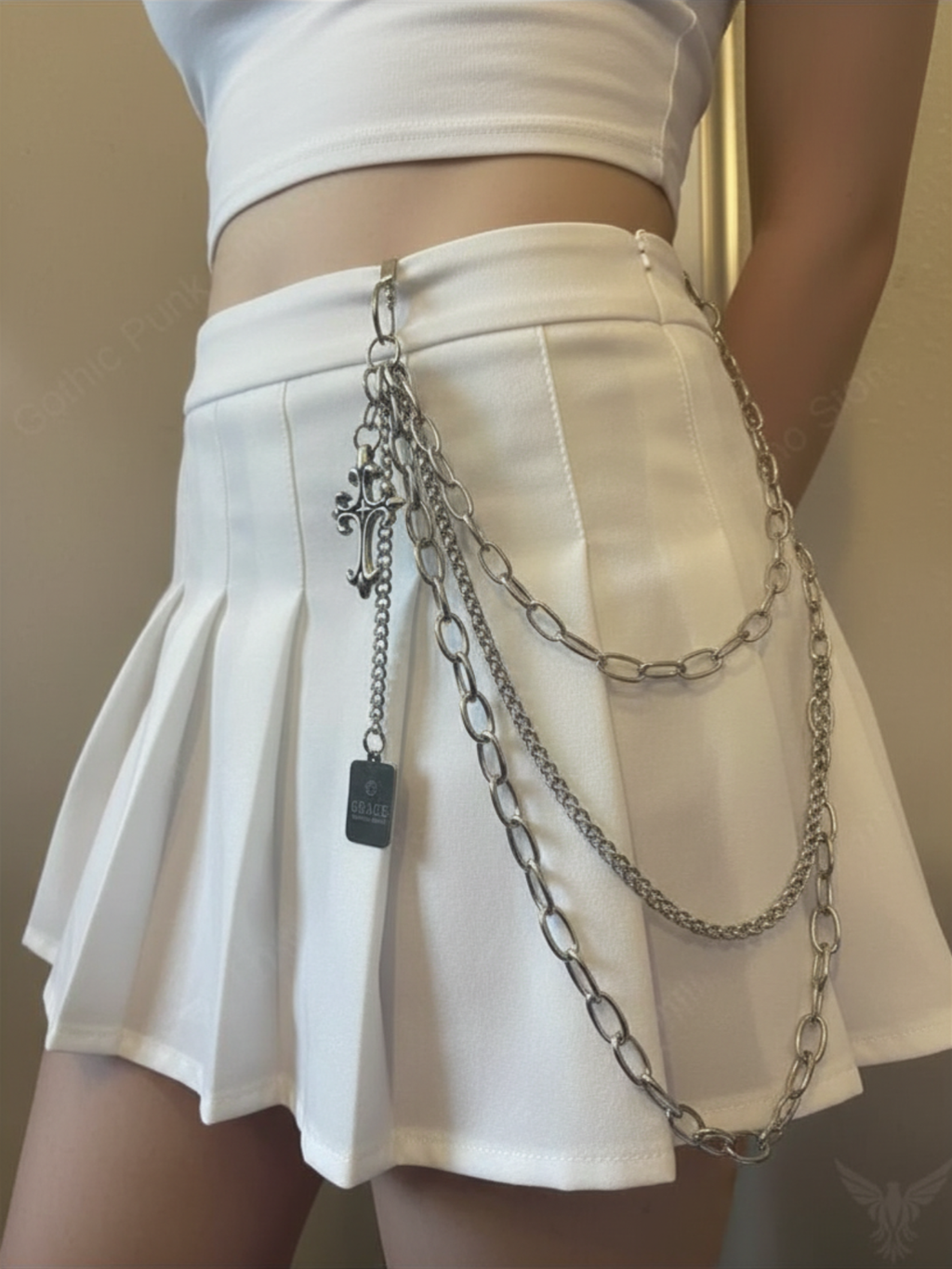Cross Grace Charm Pants Chain