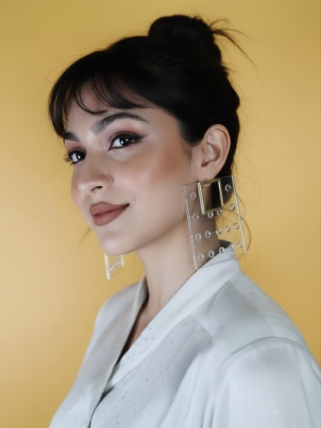 Acrylic Clear Earrings