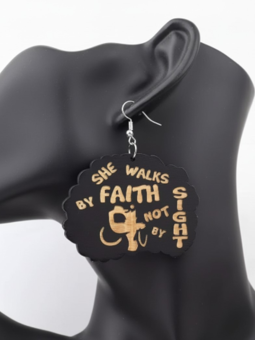 African Tribal Spiritual Earrings