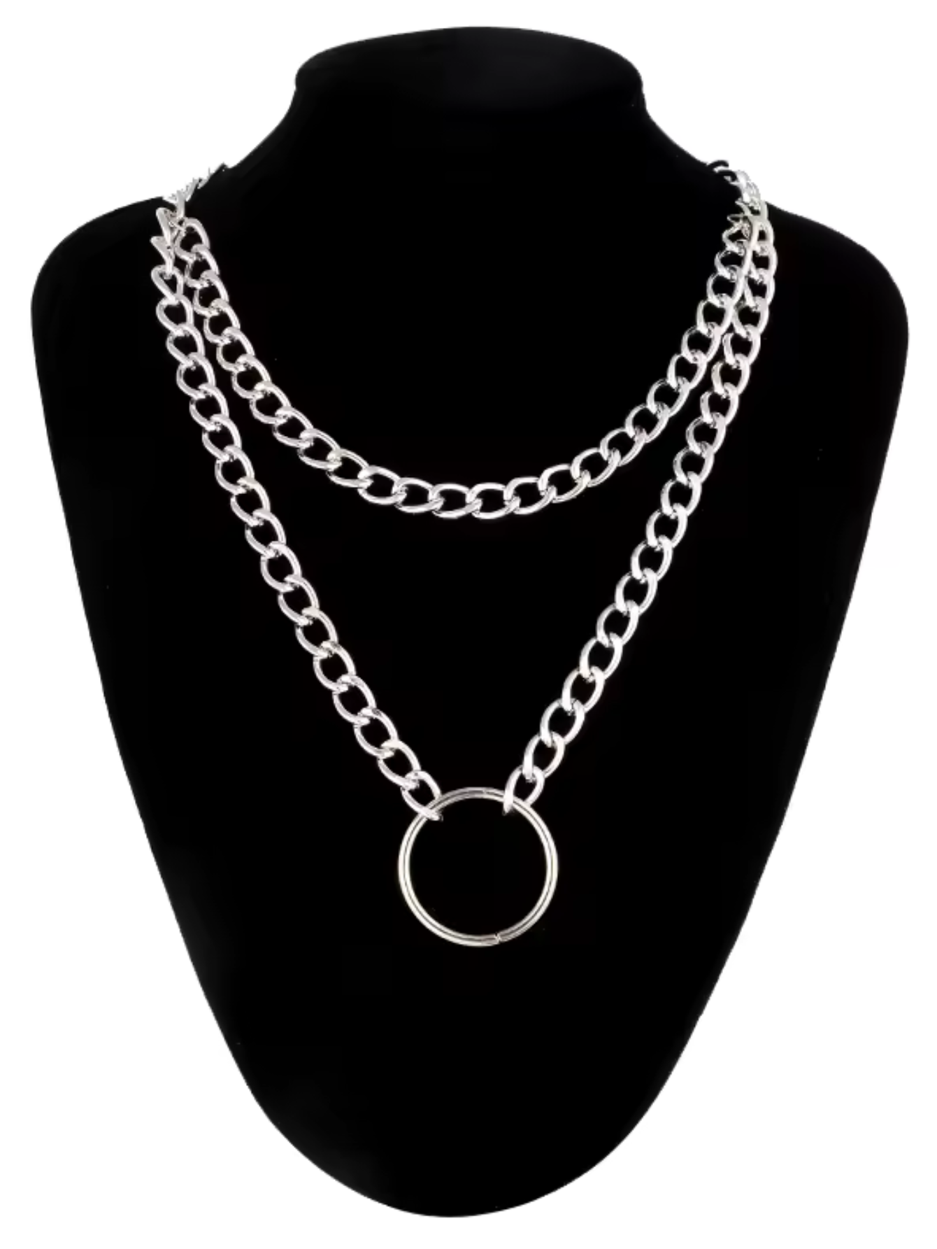 O Ring Chain Necklace