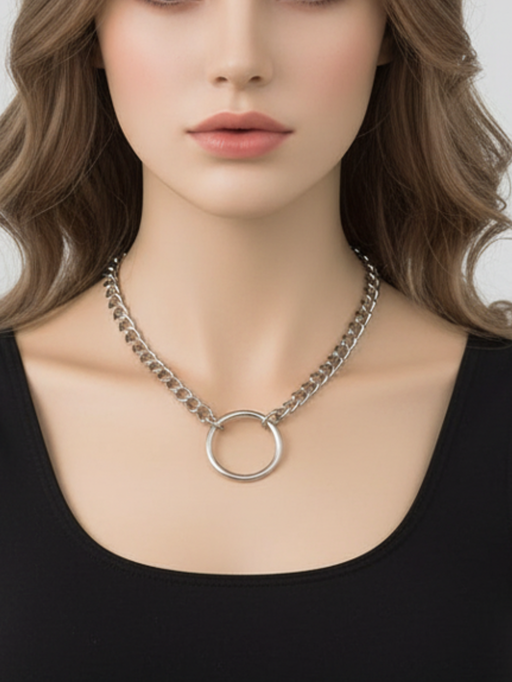 O Ring Chain Necklace