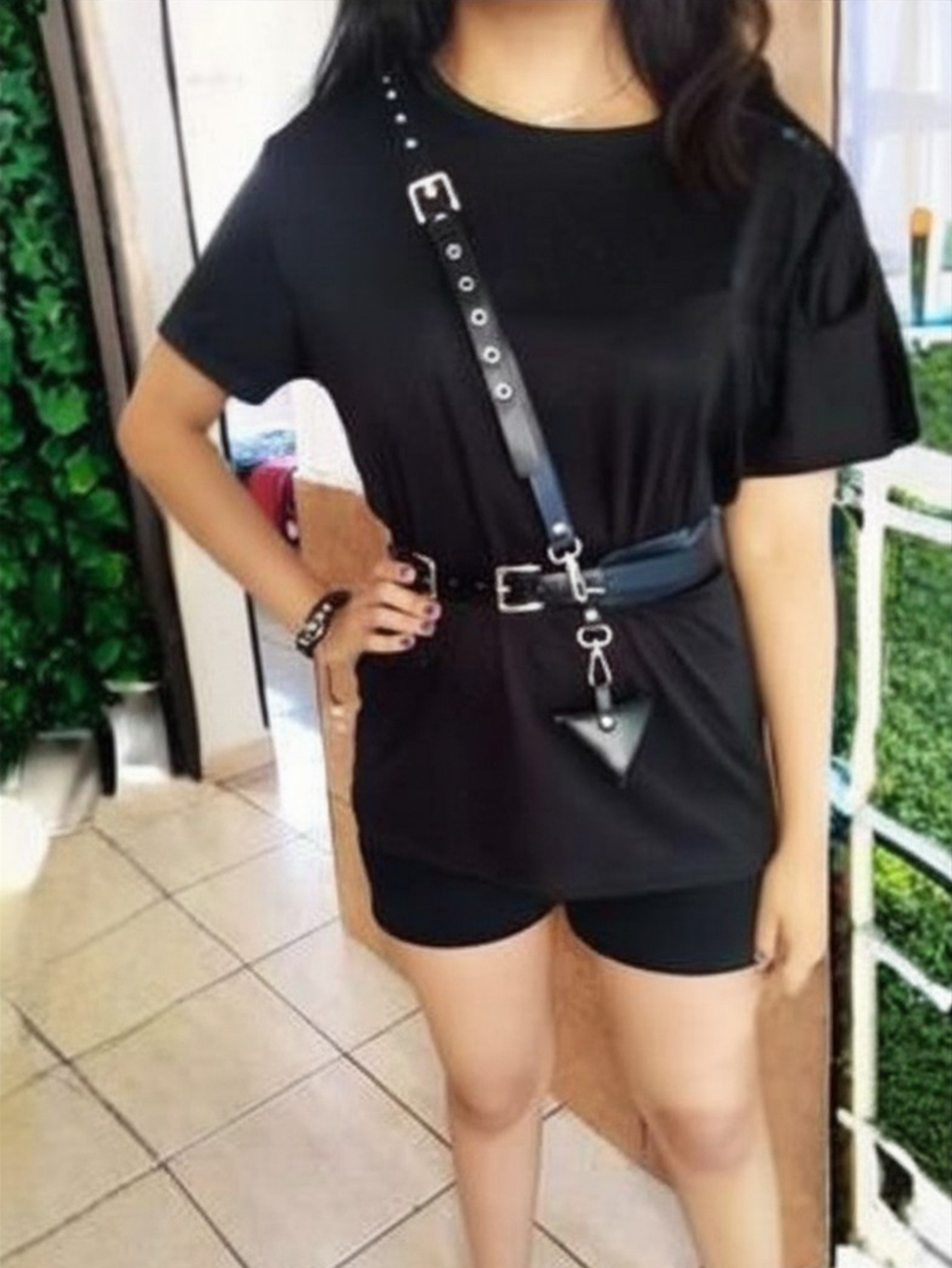 Harness Belt Suspenders & Key Chain