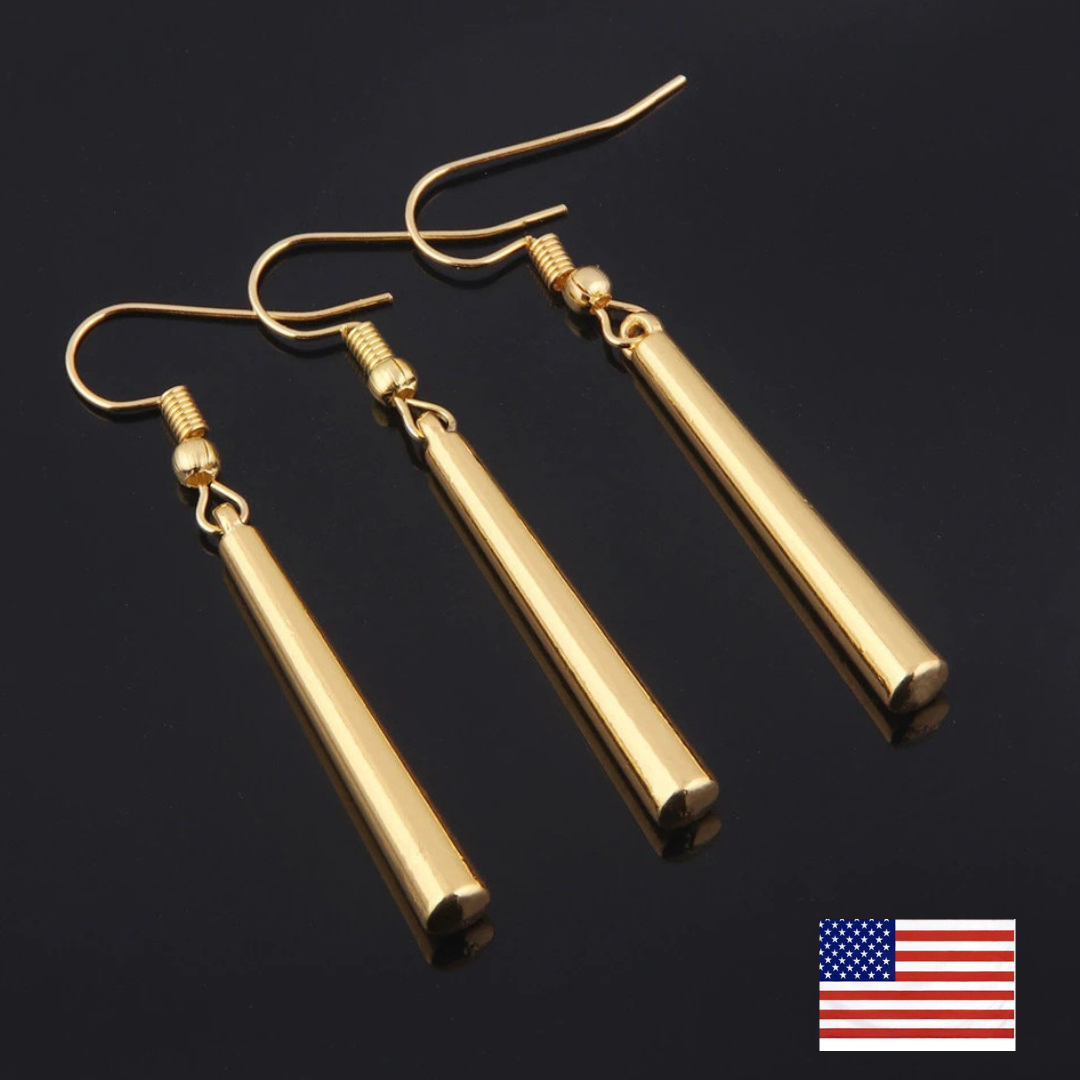 Zoro Gold Anime Cosplay Earrings