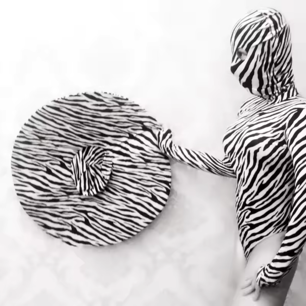 Drag Queen Zebra Hat Costume