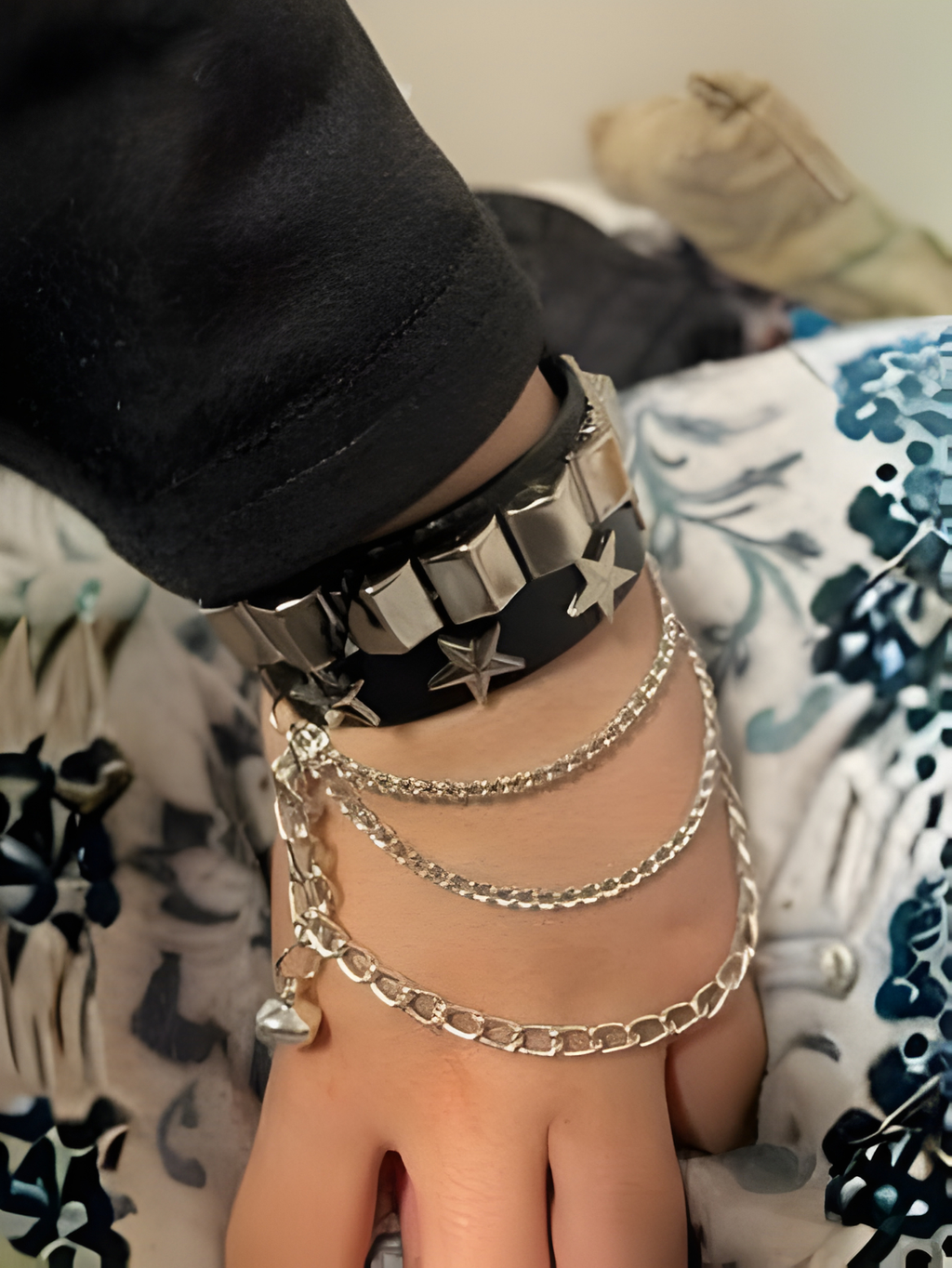 Punk Cuff Bracelet 2PC Set