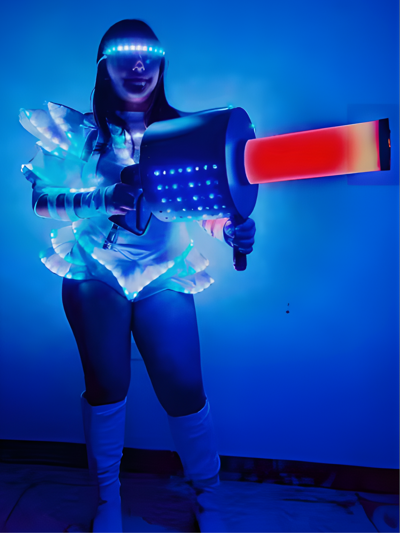 Led Light Party Monokini