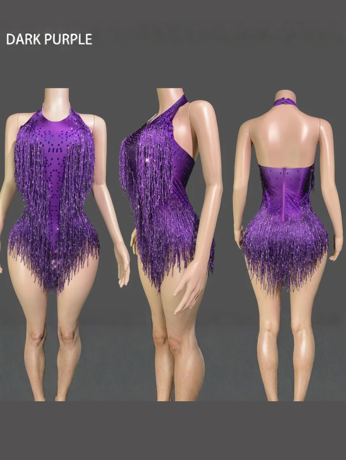 Tina Turner Fringe Dance Costume