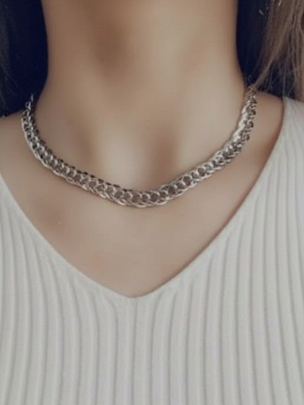 3pc Cuban Link Necklace Set