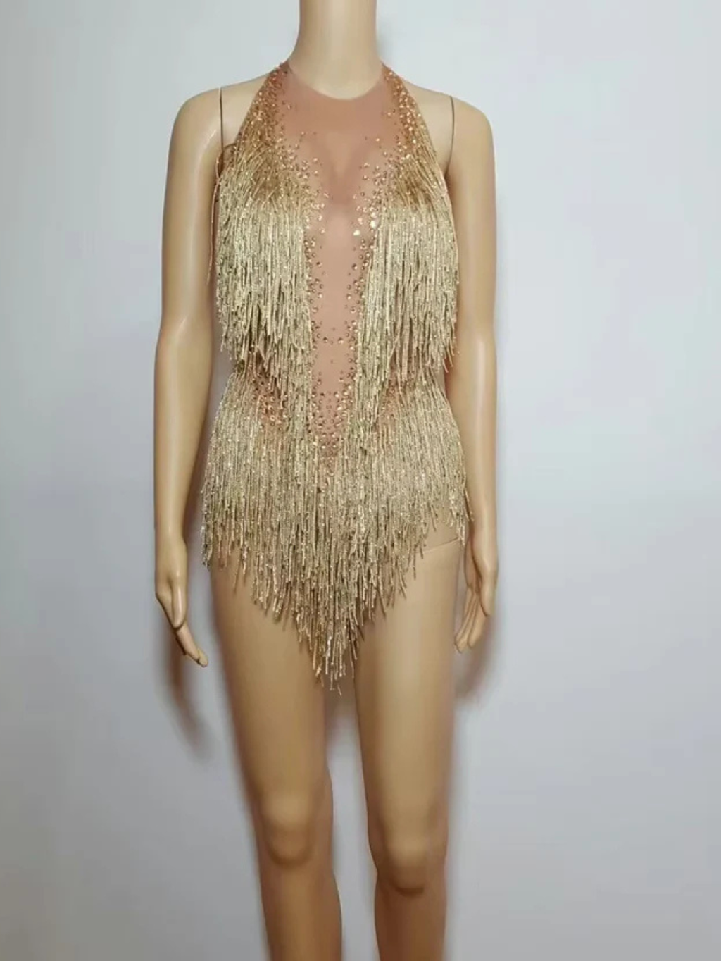 Tina Turner Fringe Dance Costume