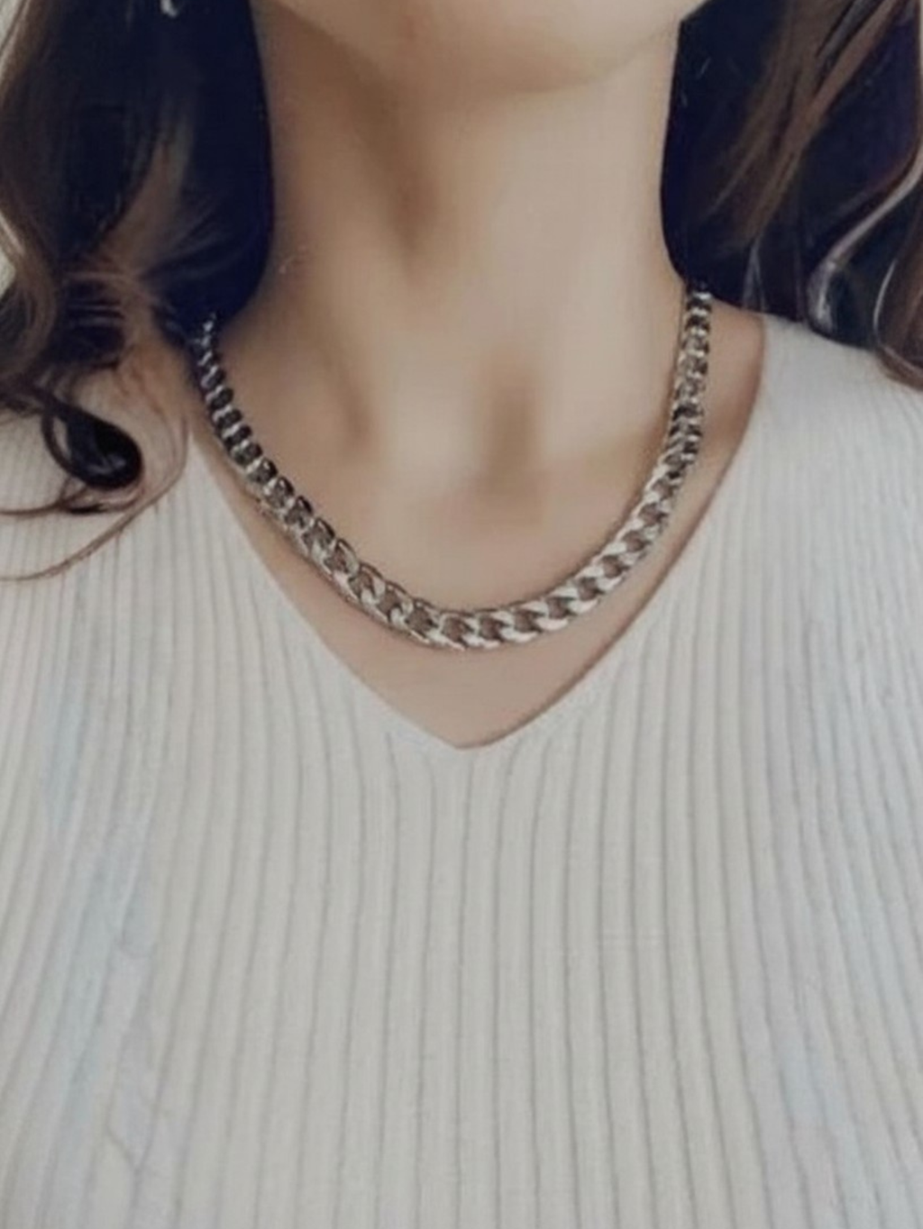 3pc Cuban Link Necklace Set