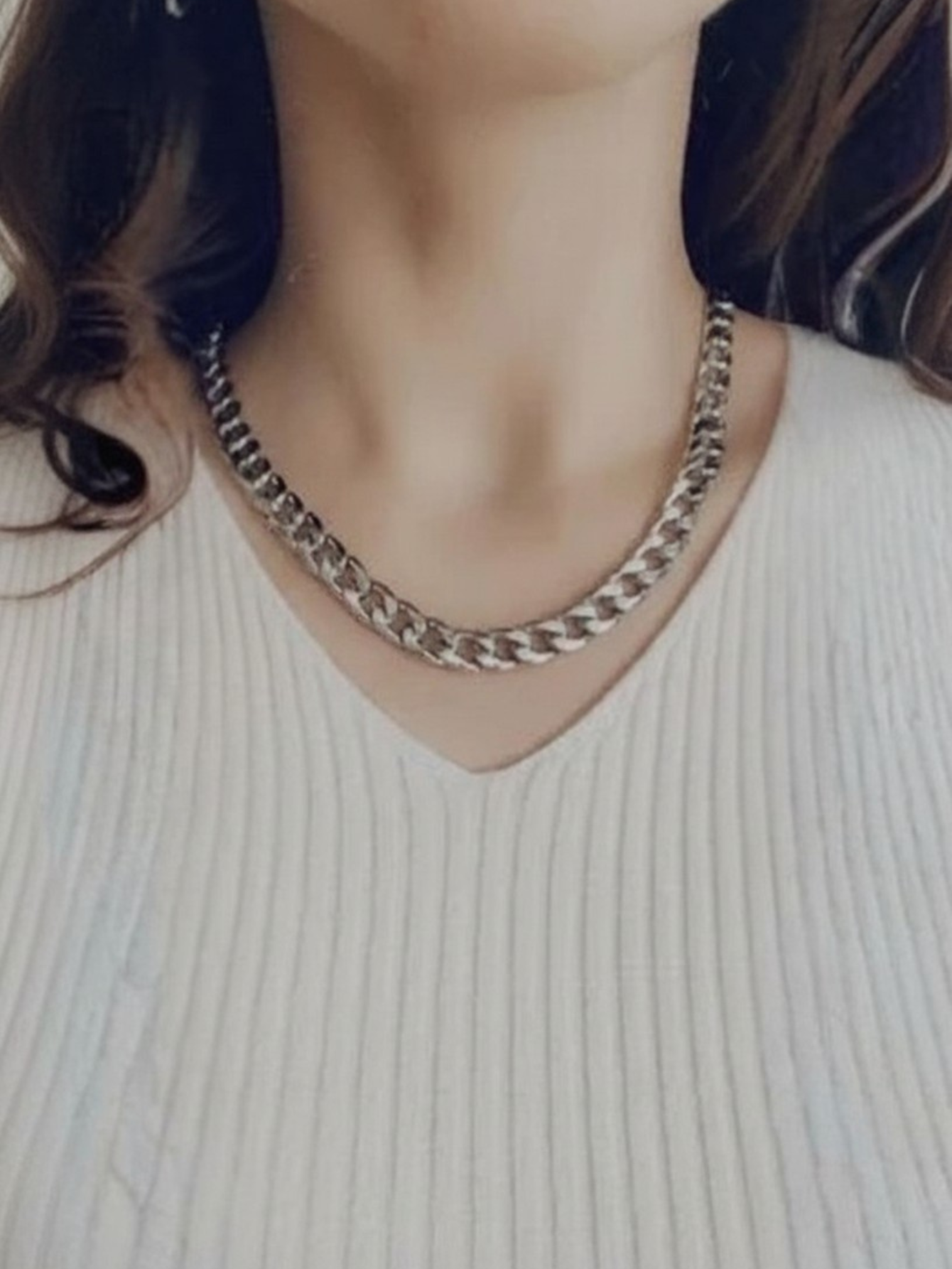 3pc Cuban Link Necklace Set